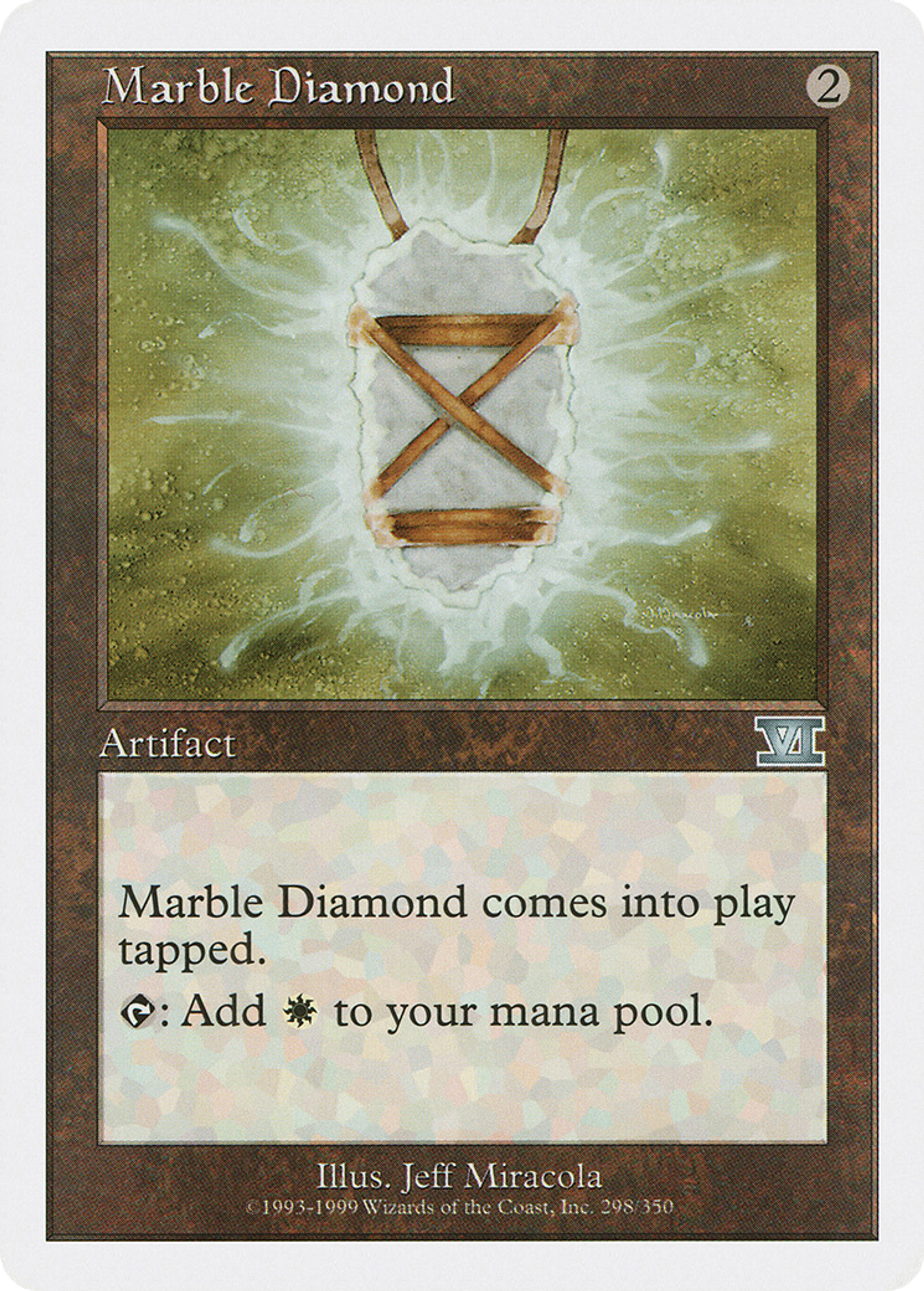 Marble Diamond — Classic Sixth Edition — Magic: The Gathering