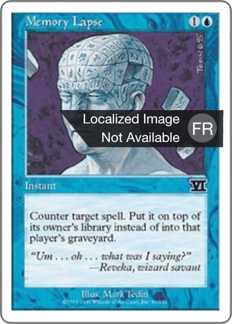 Trou de mémoire — Classic Sixth Edition — Magic: The Gathering