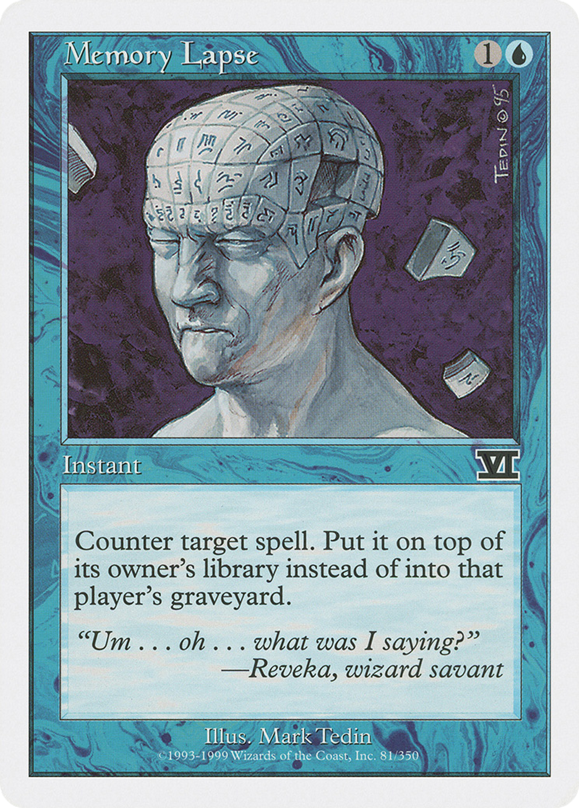 Memory Lapse — Classic Sixth Edition — Magic: The Gathering