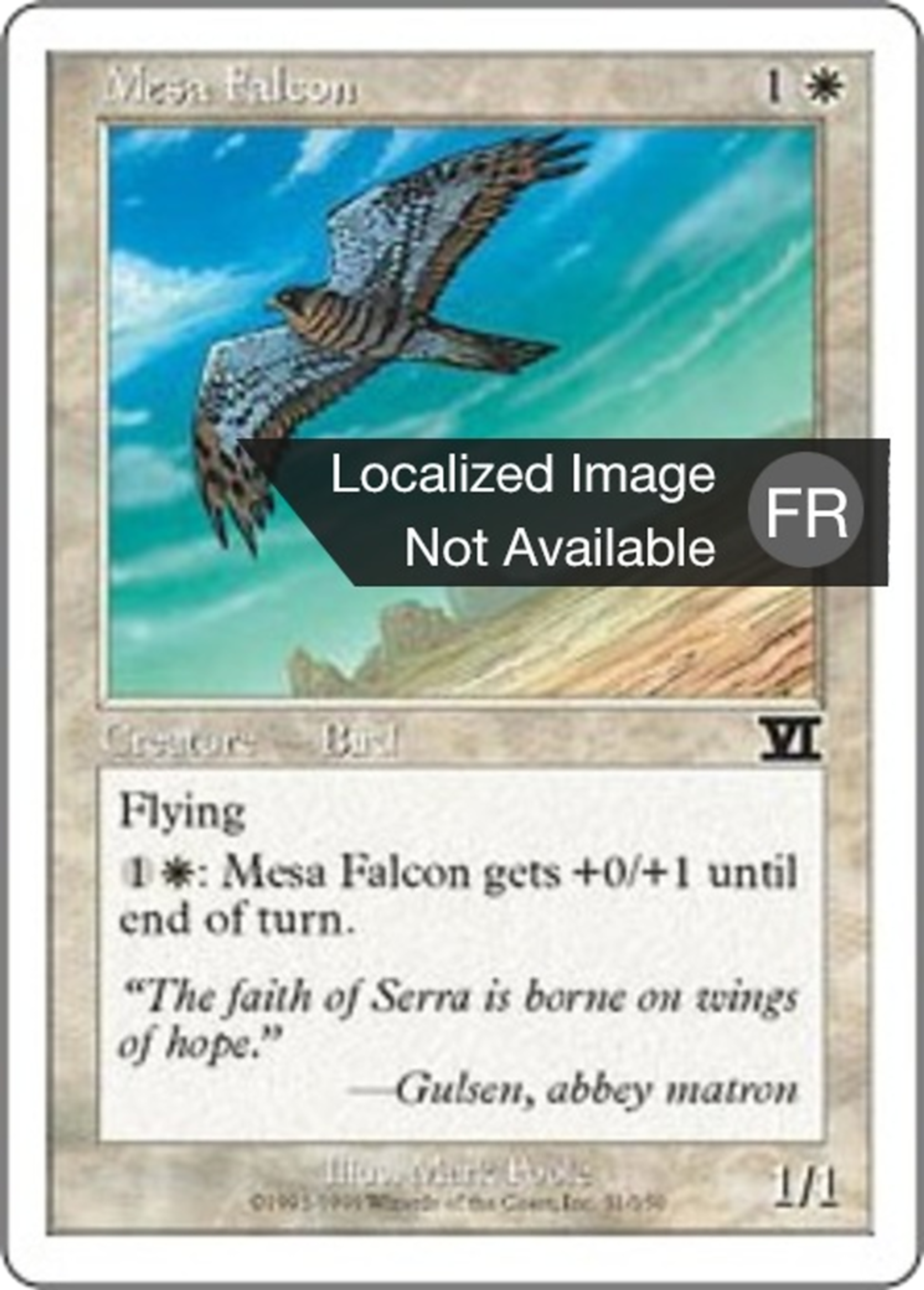 Faucon de Mesa — Classic Sixth Edition — Magic: The Gathering
