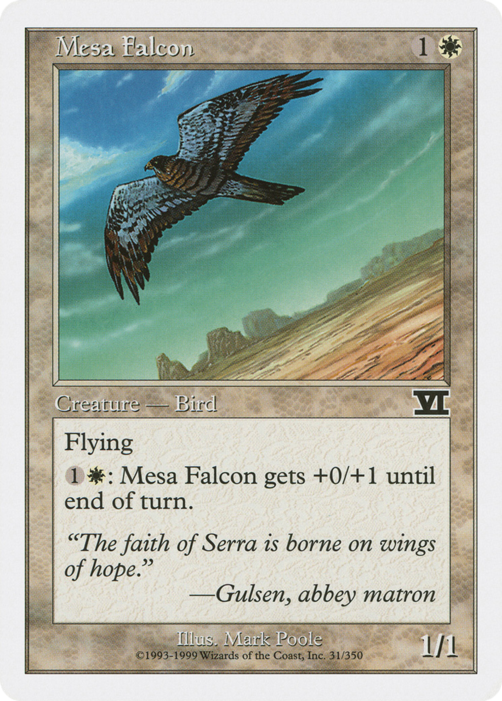 Mesa Falcon — Classic Sixth Edition — Magic: The Gathering