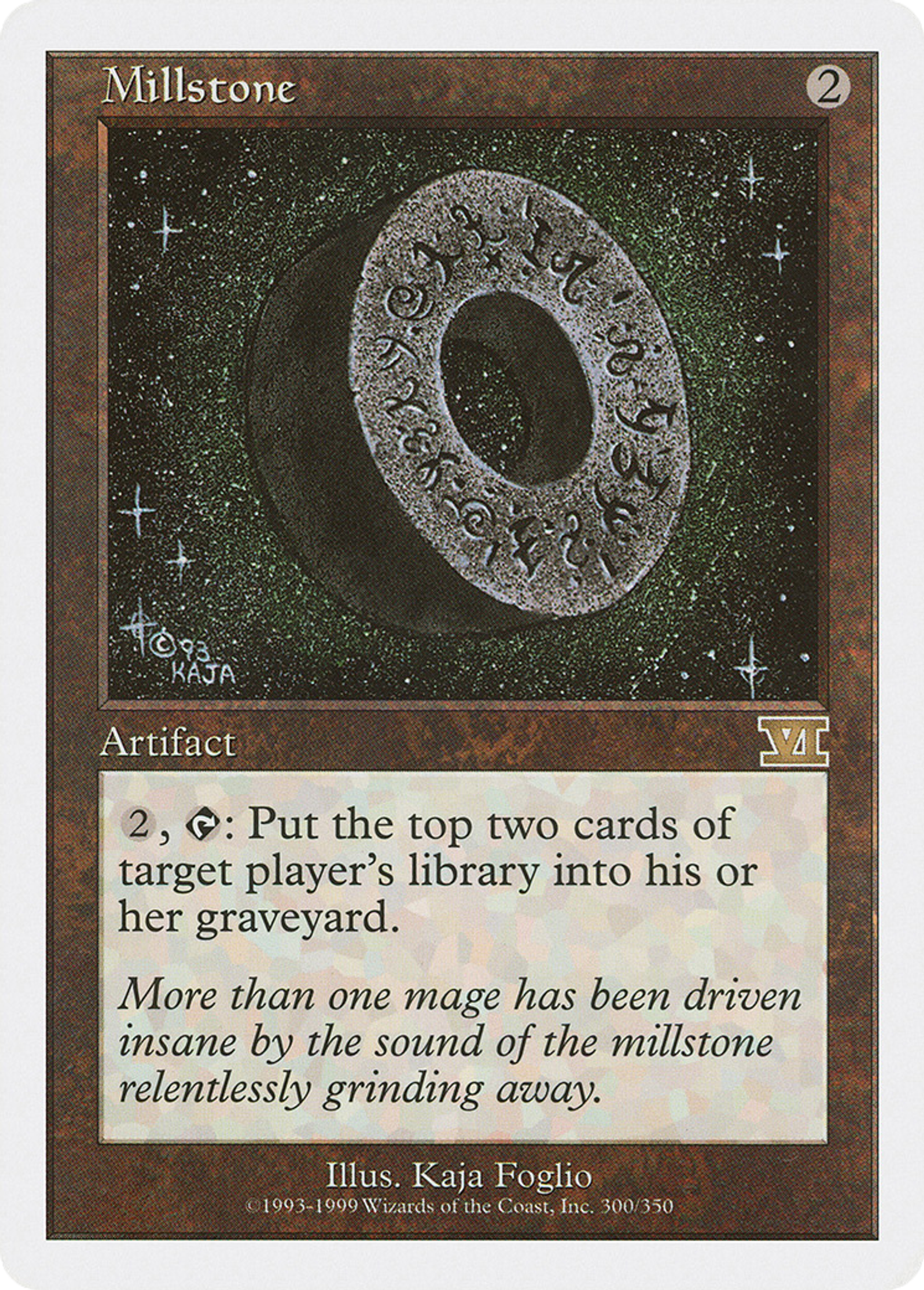 Millstone — Classic Sixth Edition — Magic: The Gathering