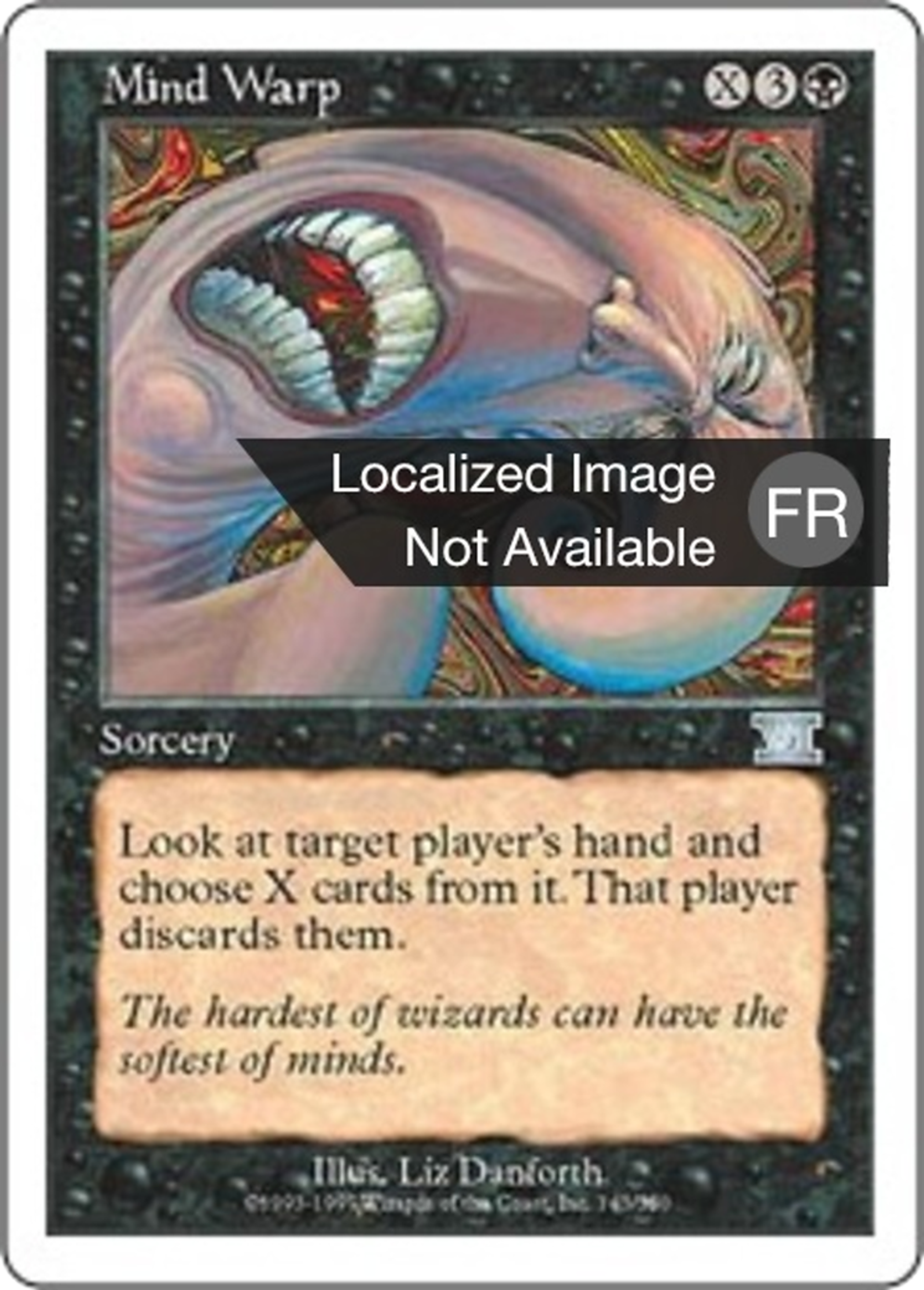 Distorsion cérébrale — Classic Sixth Edition — Magic: The Gathering
