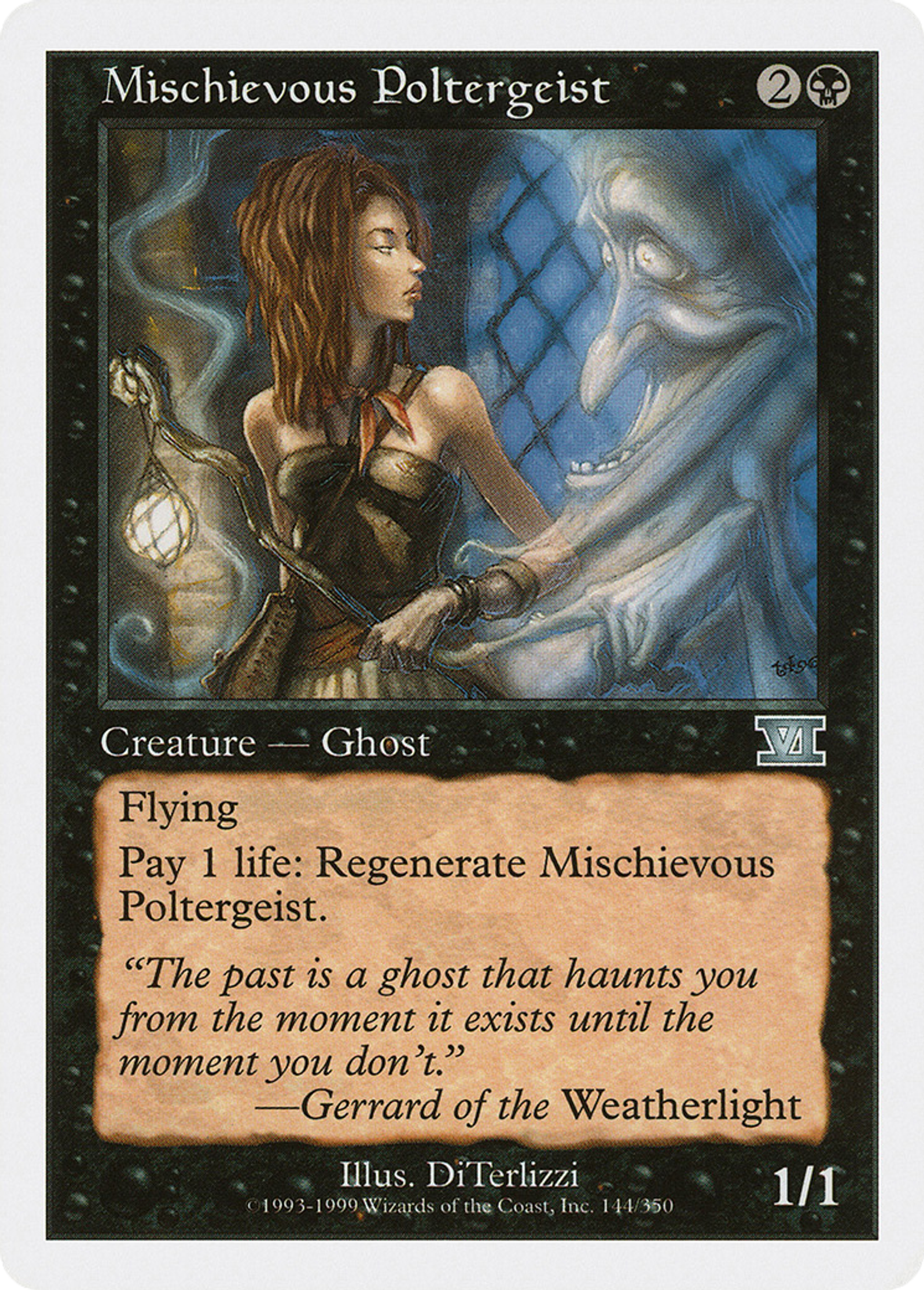 Mischievous Poltergeist — Classic Sixth Edition — Magic: The Gathering