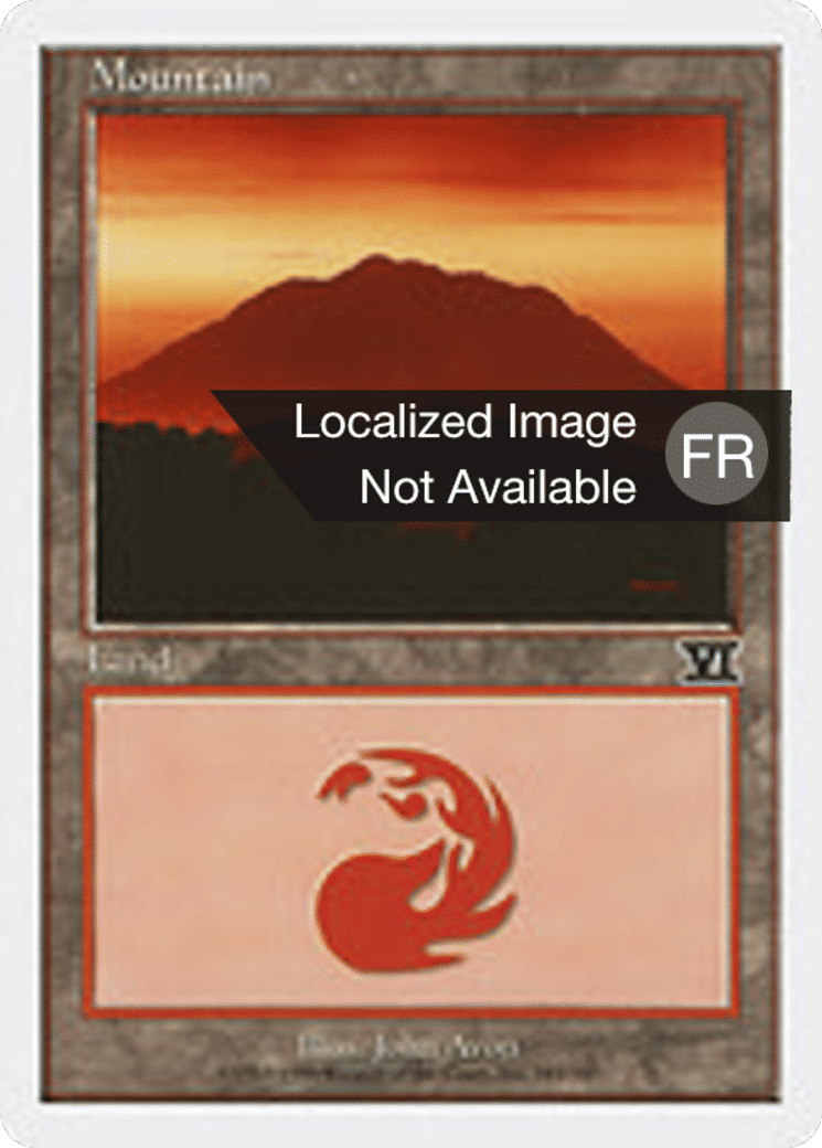 Montagne — Classic Sixth Edition — Magic: The Gathering