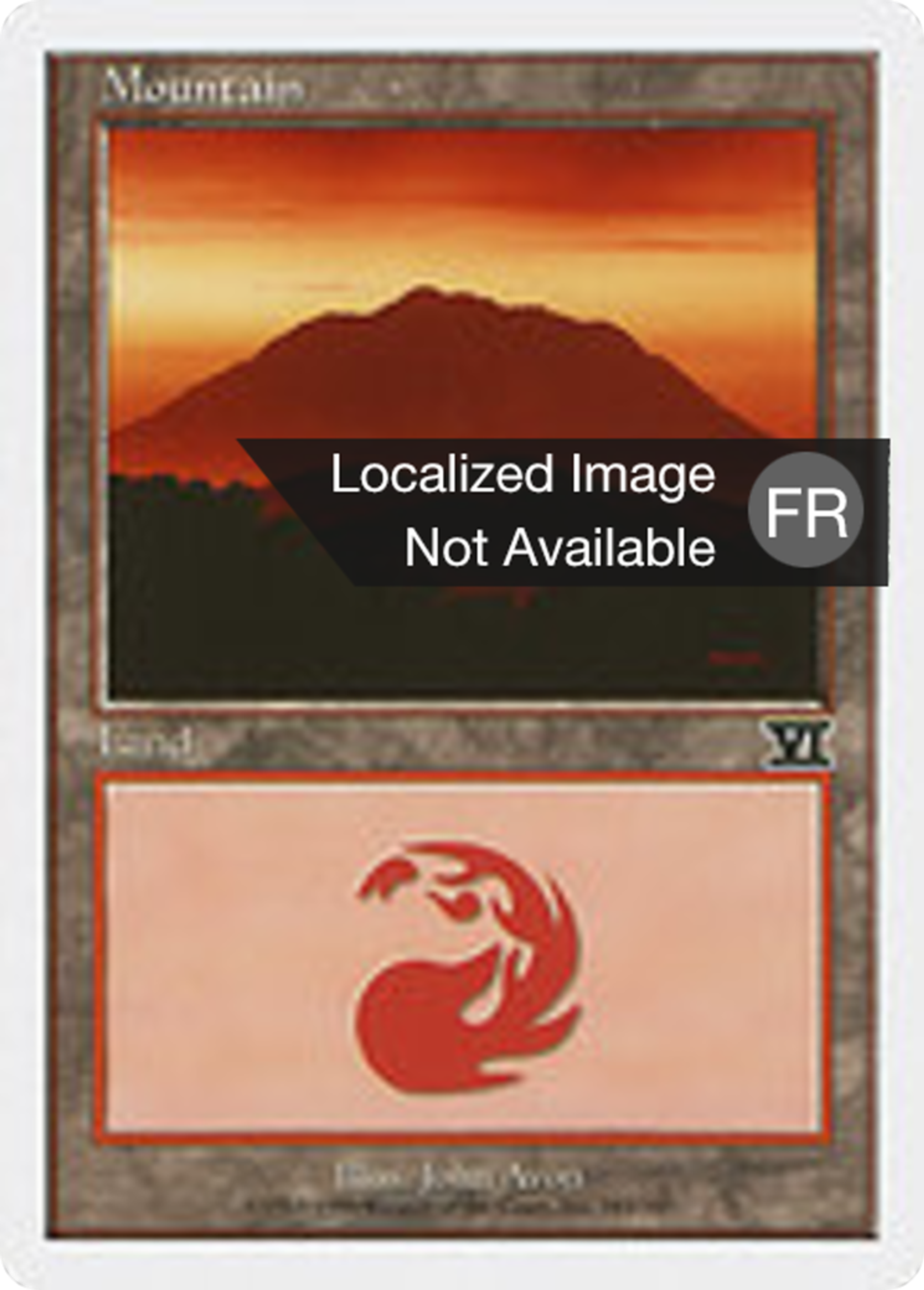 Montagne — Classic Sixth Edition — Magic: The Gathering