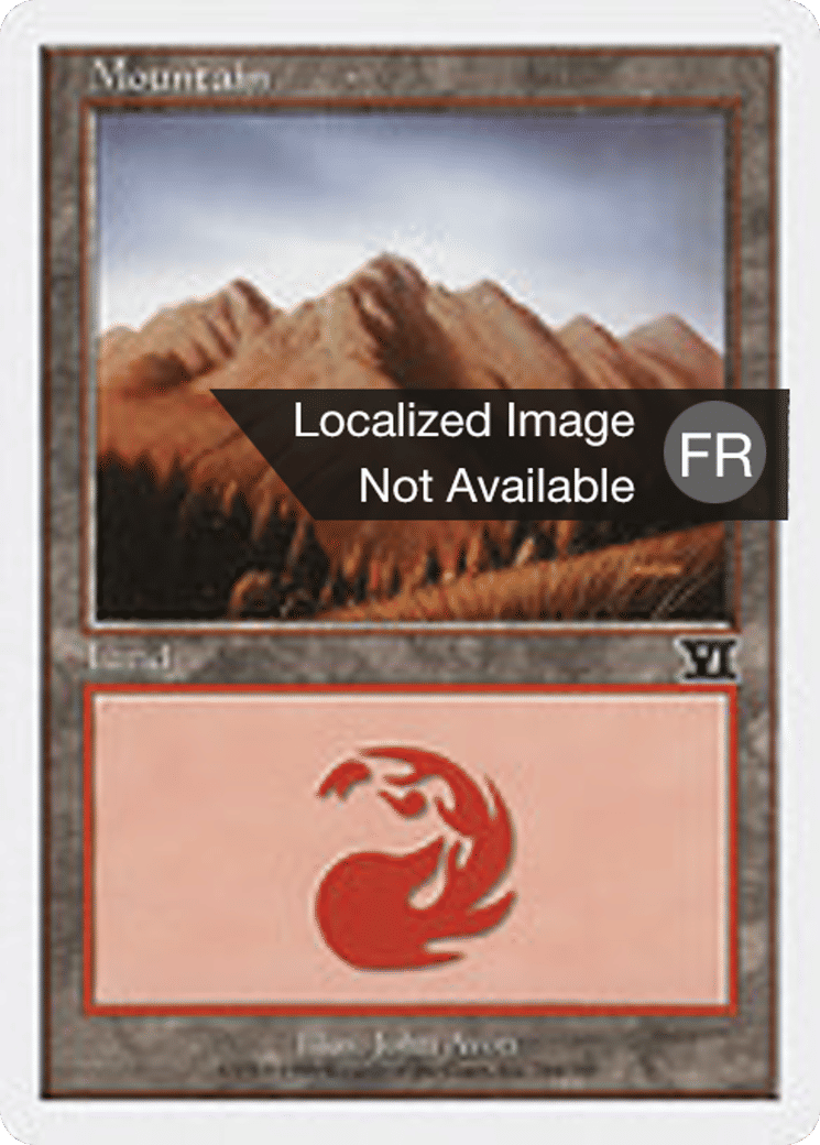 Montagne — Classic Sixth Edition — Magic: The Gathering