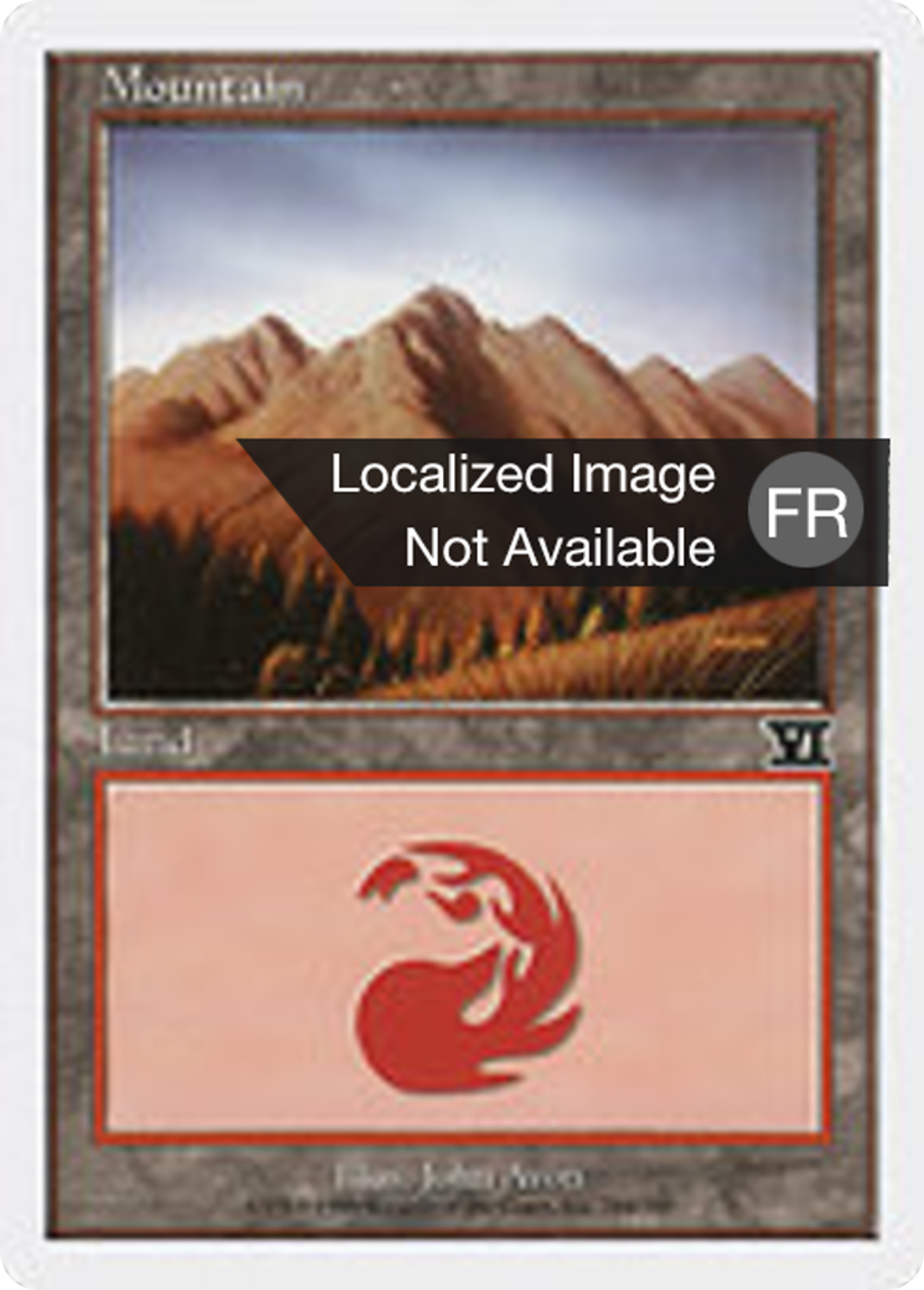 Montagne — Classic Sixth Edition — Magic: The Gathering