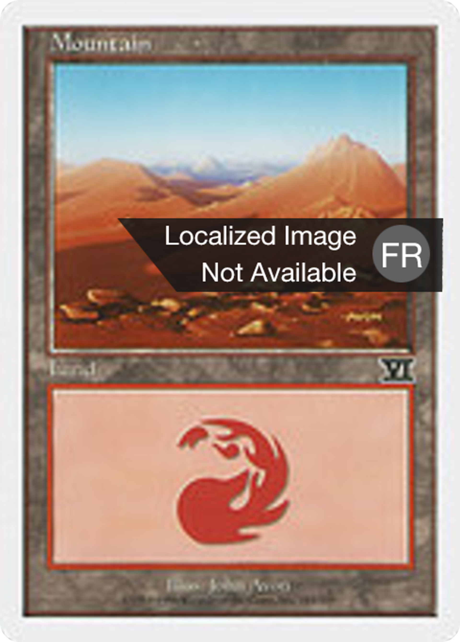 Montagne — Classic Sixth Edition — Magic: The Gathering