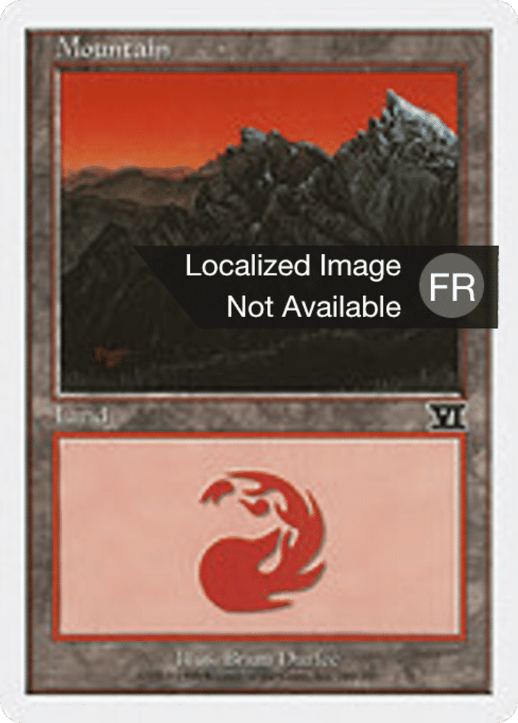 Montagne — Classic Sixth Edition — Magic: The Gathering