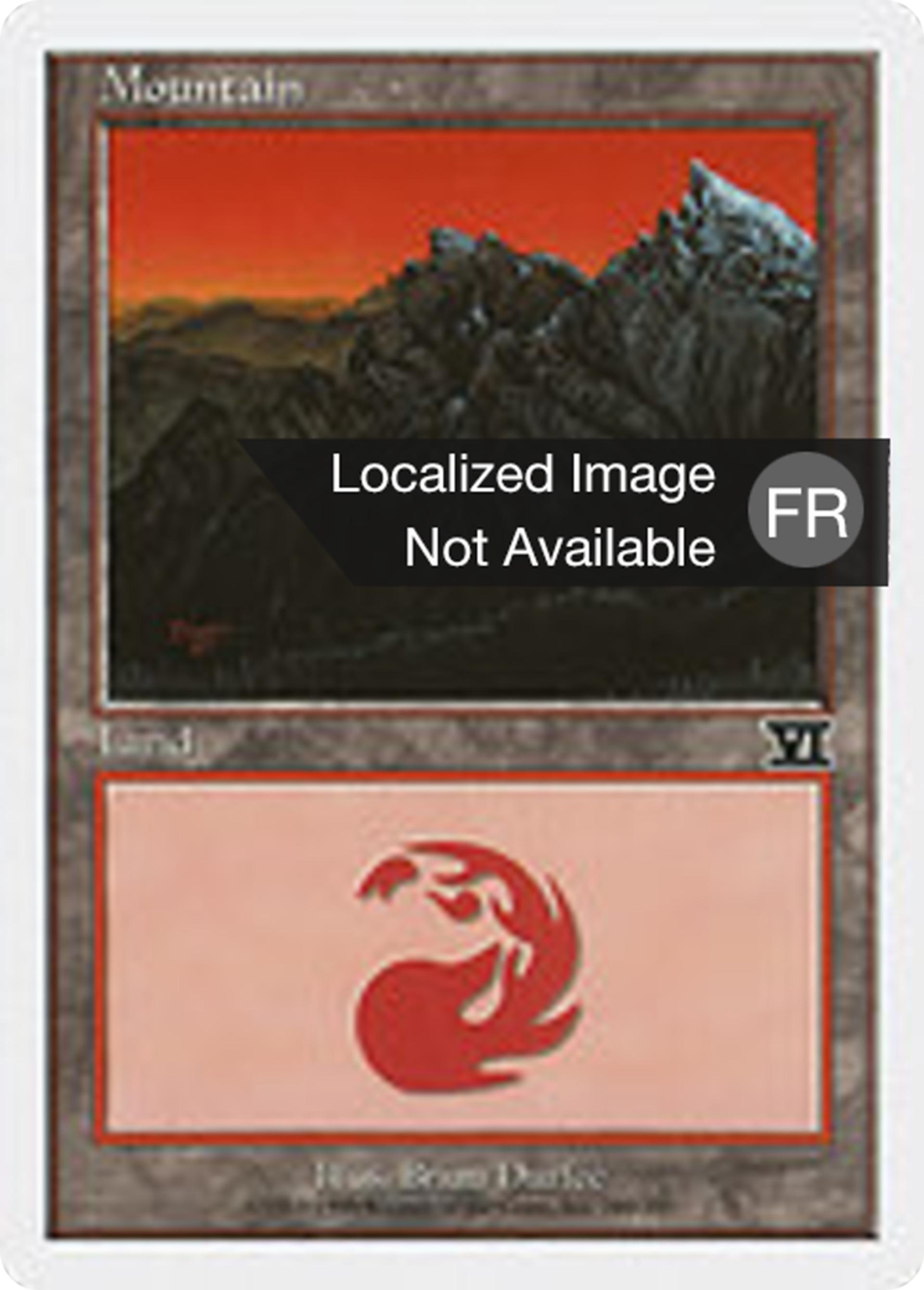 Montagne — Classic Sixth Edition — Magic: The Gathering
