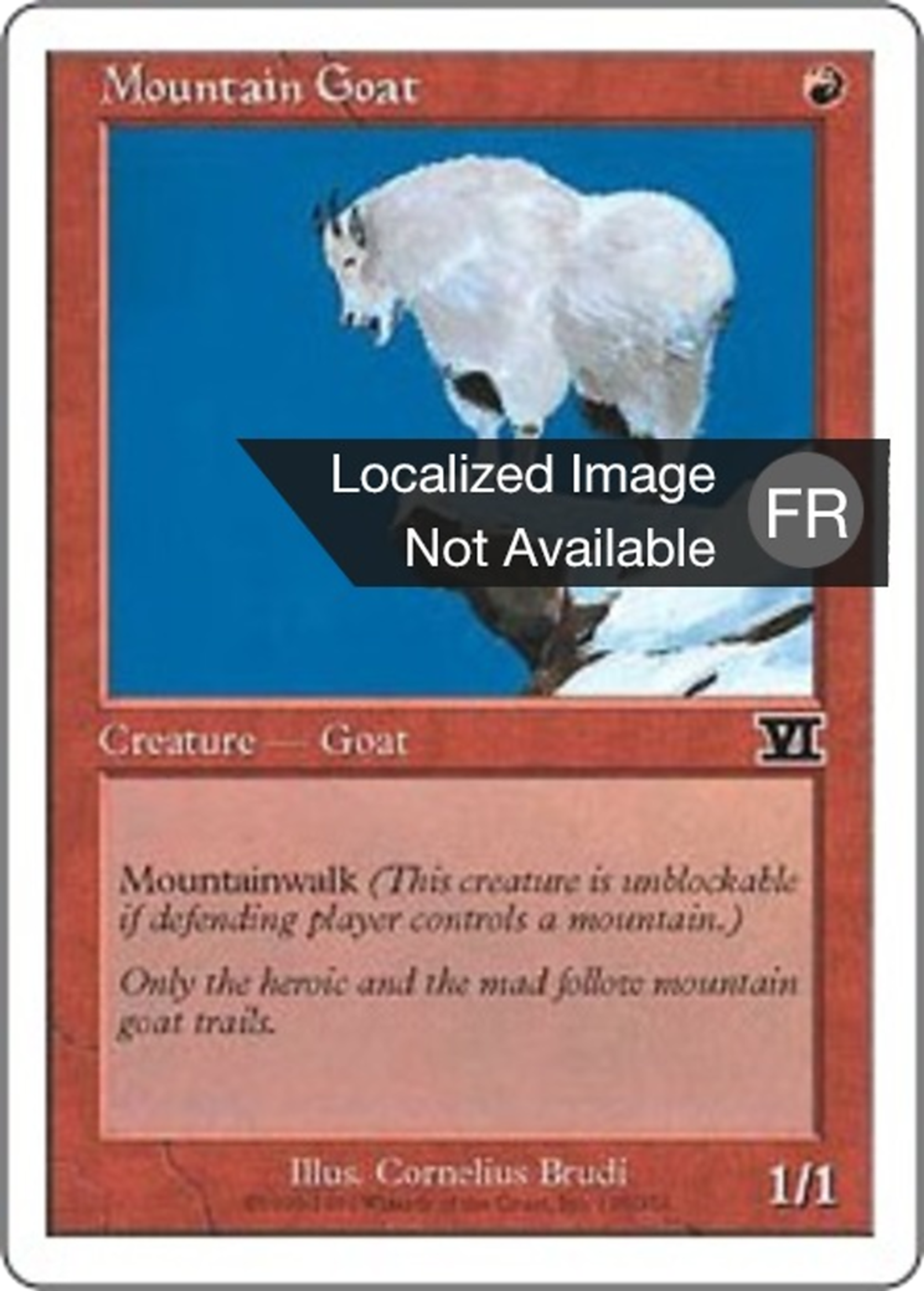 Bouquetin — Classic Sixth Edition — Magic: The Gathering