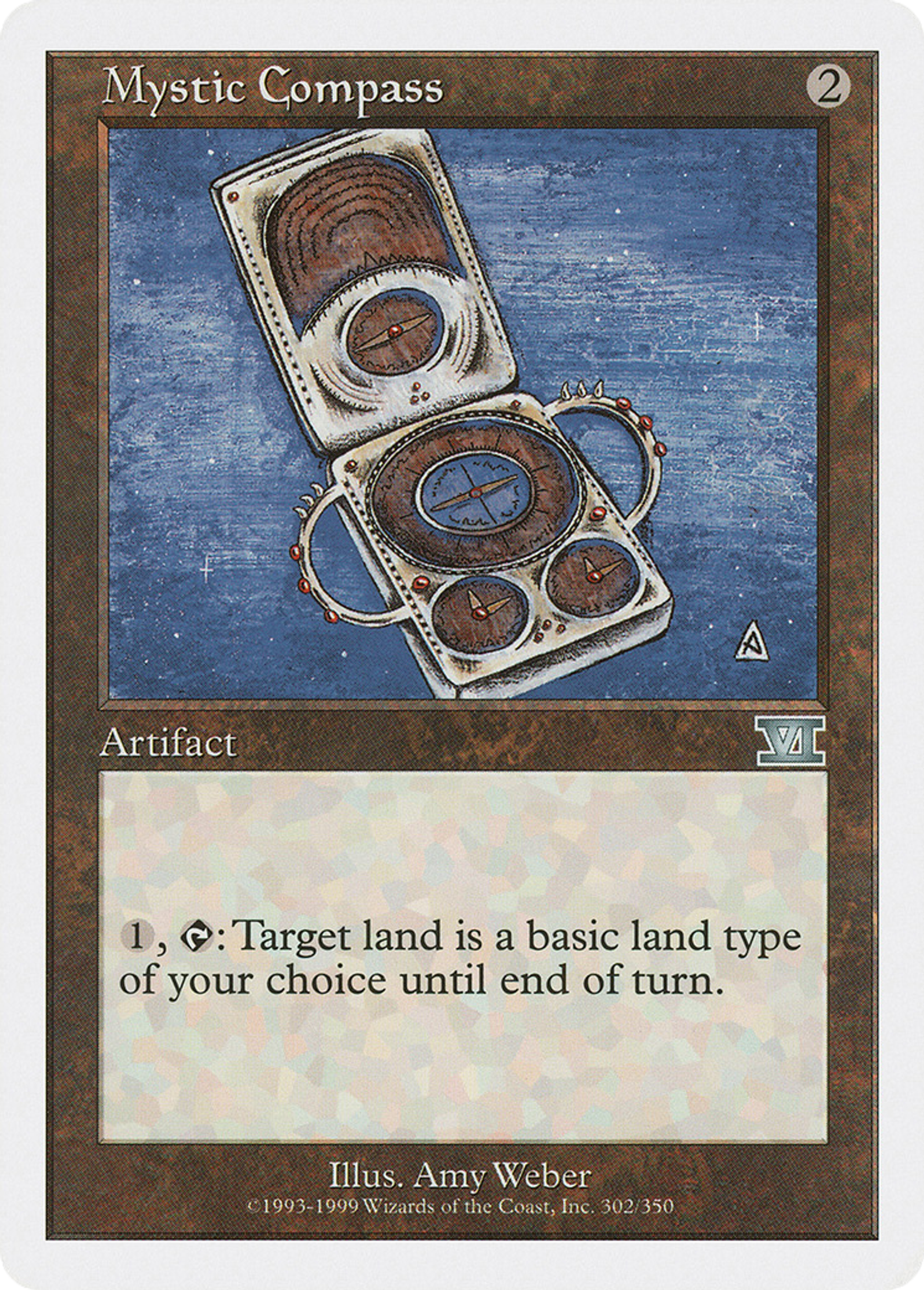 Mystic Compass — Classic Sixth Edition — Magic: The Gathering