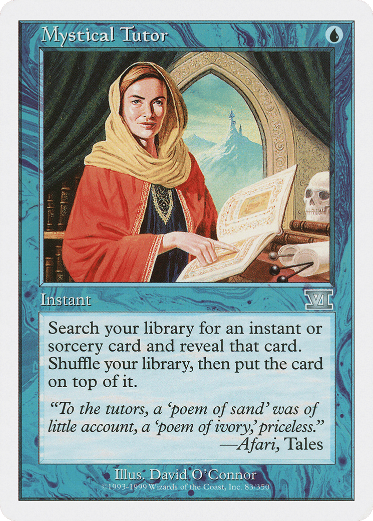 Mystical Tutor — Classic Sixth Edition — Magic: The Gathering