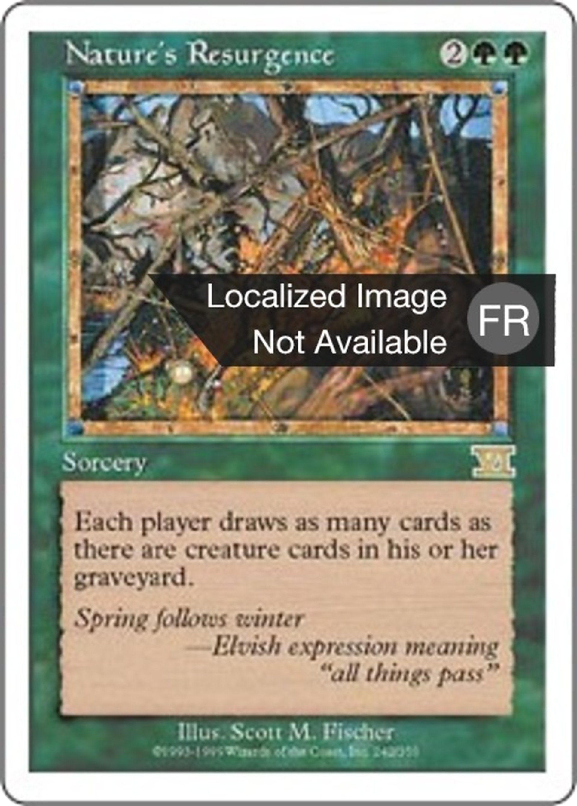 Renouveau de la nature — Classic Sixth Edition — Magic: The Gathering