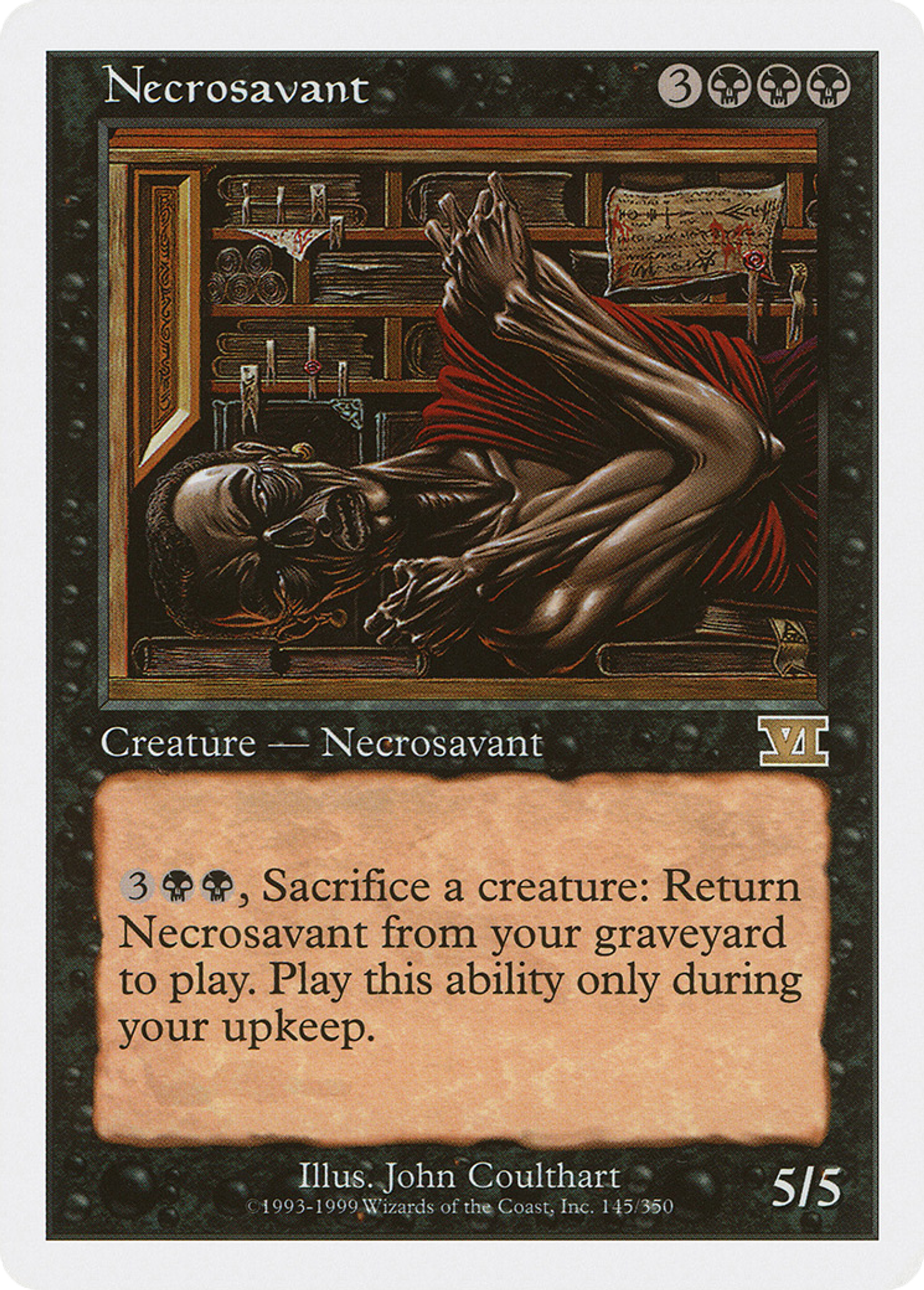 Necrosavant — Classic Sixth Edition — Magic: The Gathering