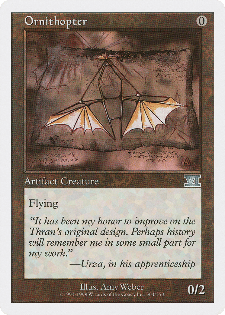 Ornithopter — Classic Sixth Edition — Magic: The Gathering