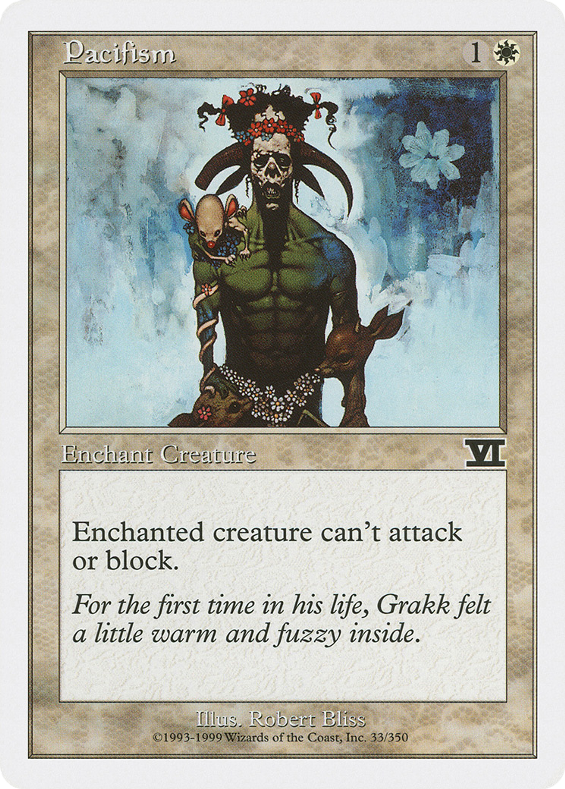 Pacifism — Classic Sixth Edition — Magic: The Gathering