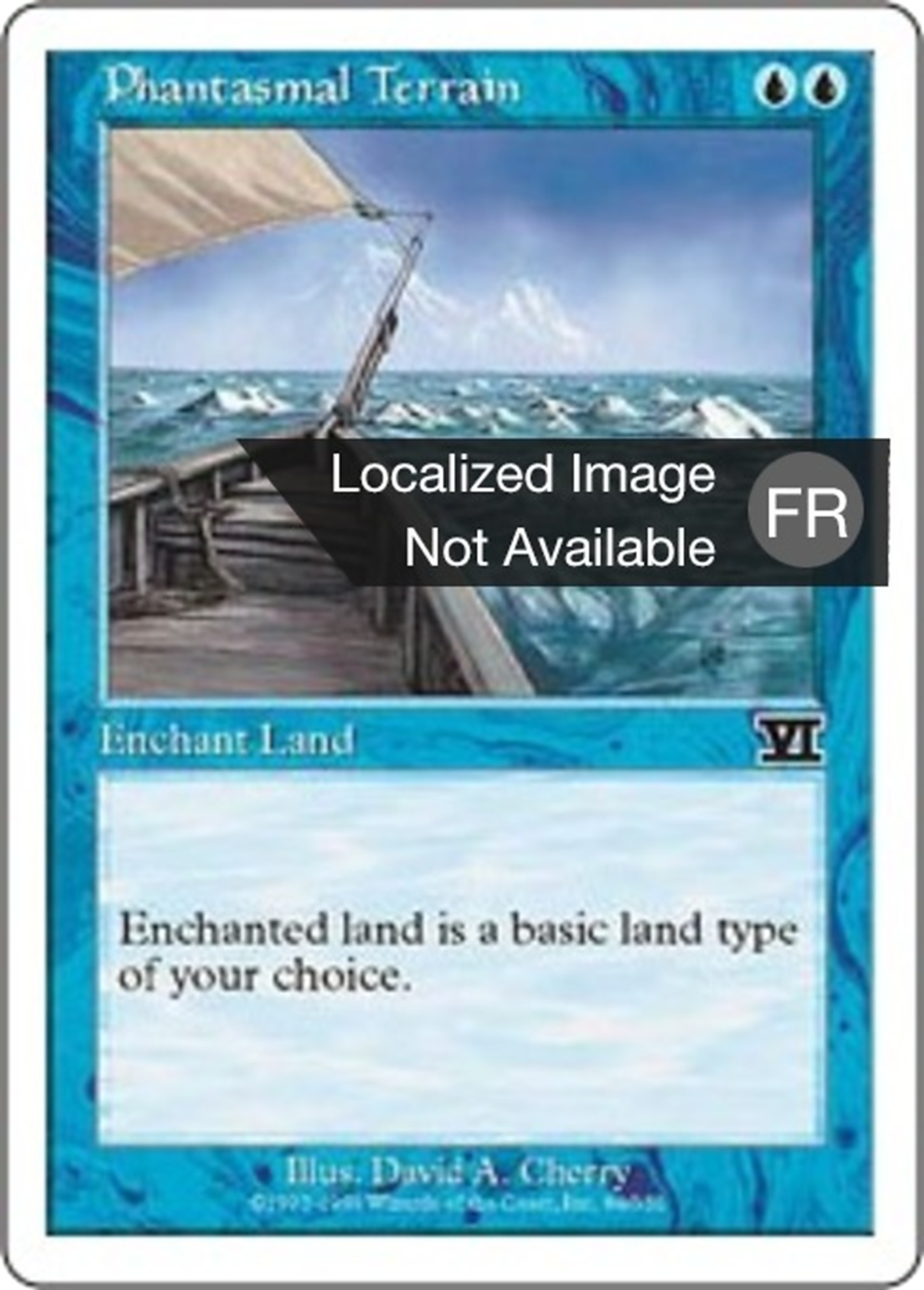 Terrain fantasmatique — Classic Sixth Edition — Magic: The Gathering