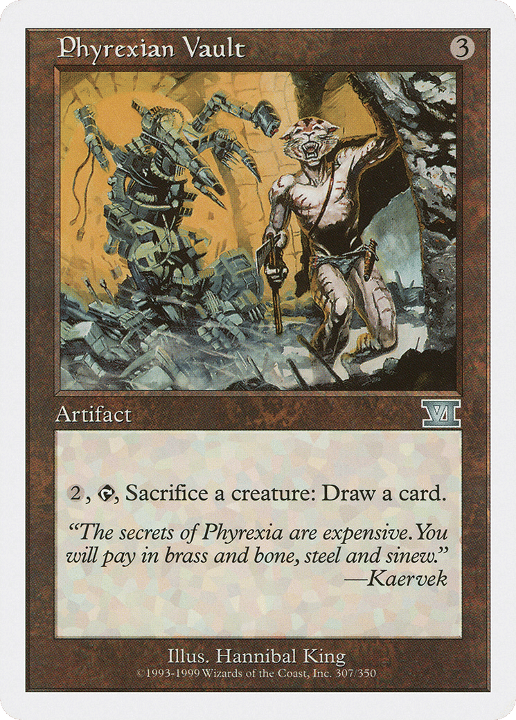 Phyrexian Vault — Classic Sixth Edition — Magic: The Gathering