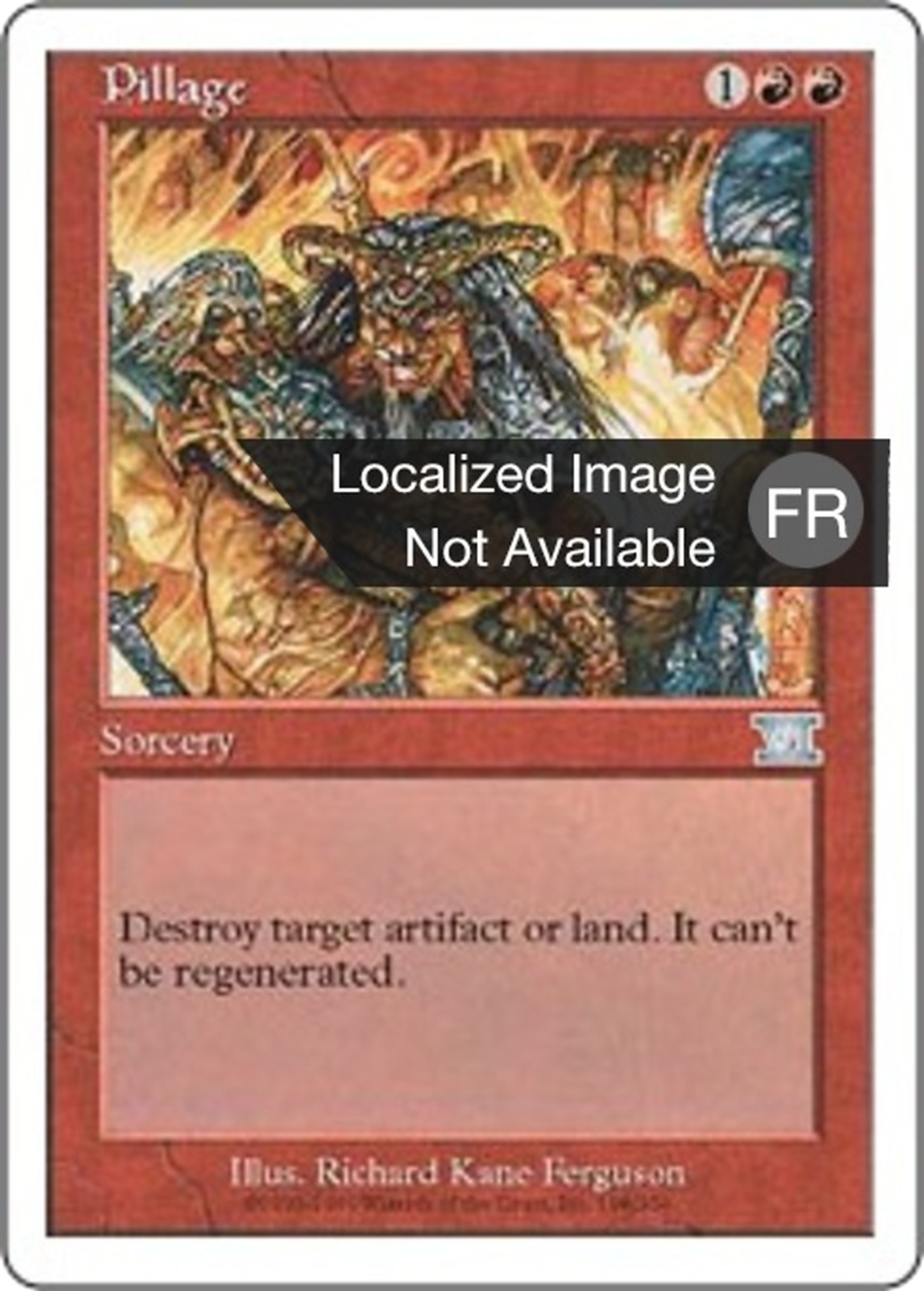 Pillage — Classic Sixth Edition — Magic: The Gathering