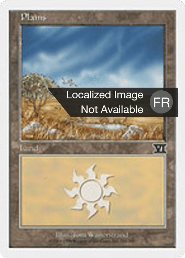 Plaine — Classic Sixth Edition — Magic: The Gathering