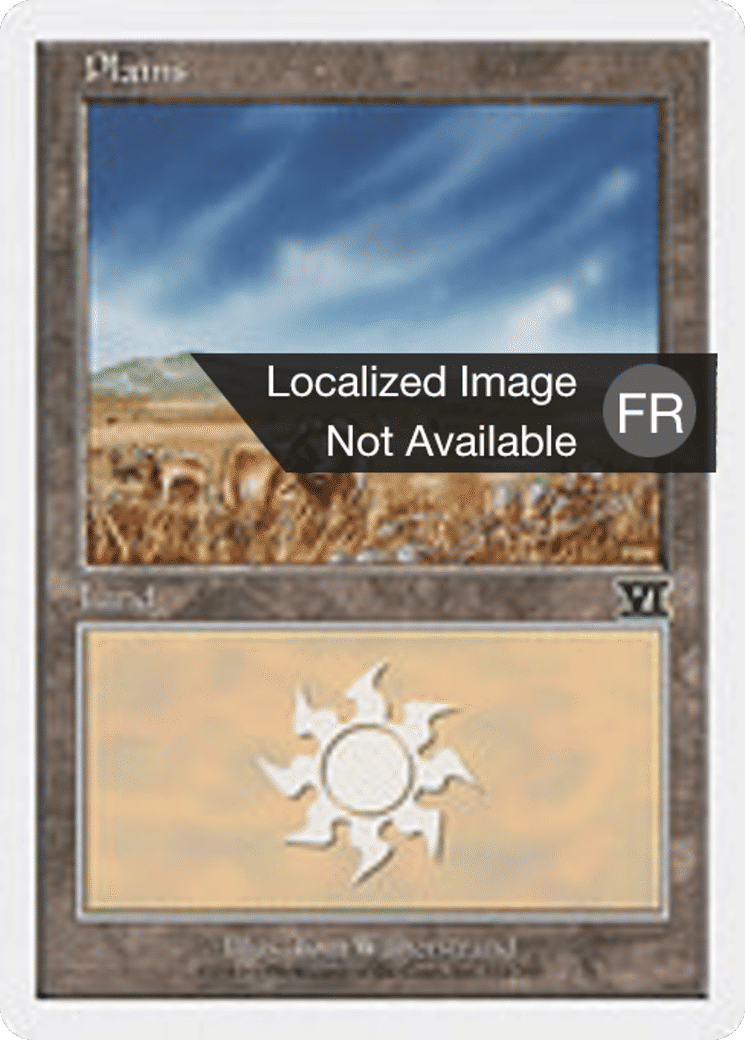 Plaine — Classic Sixth Edition — Magic: The Gathering