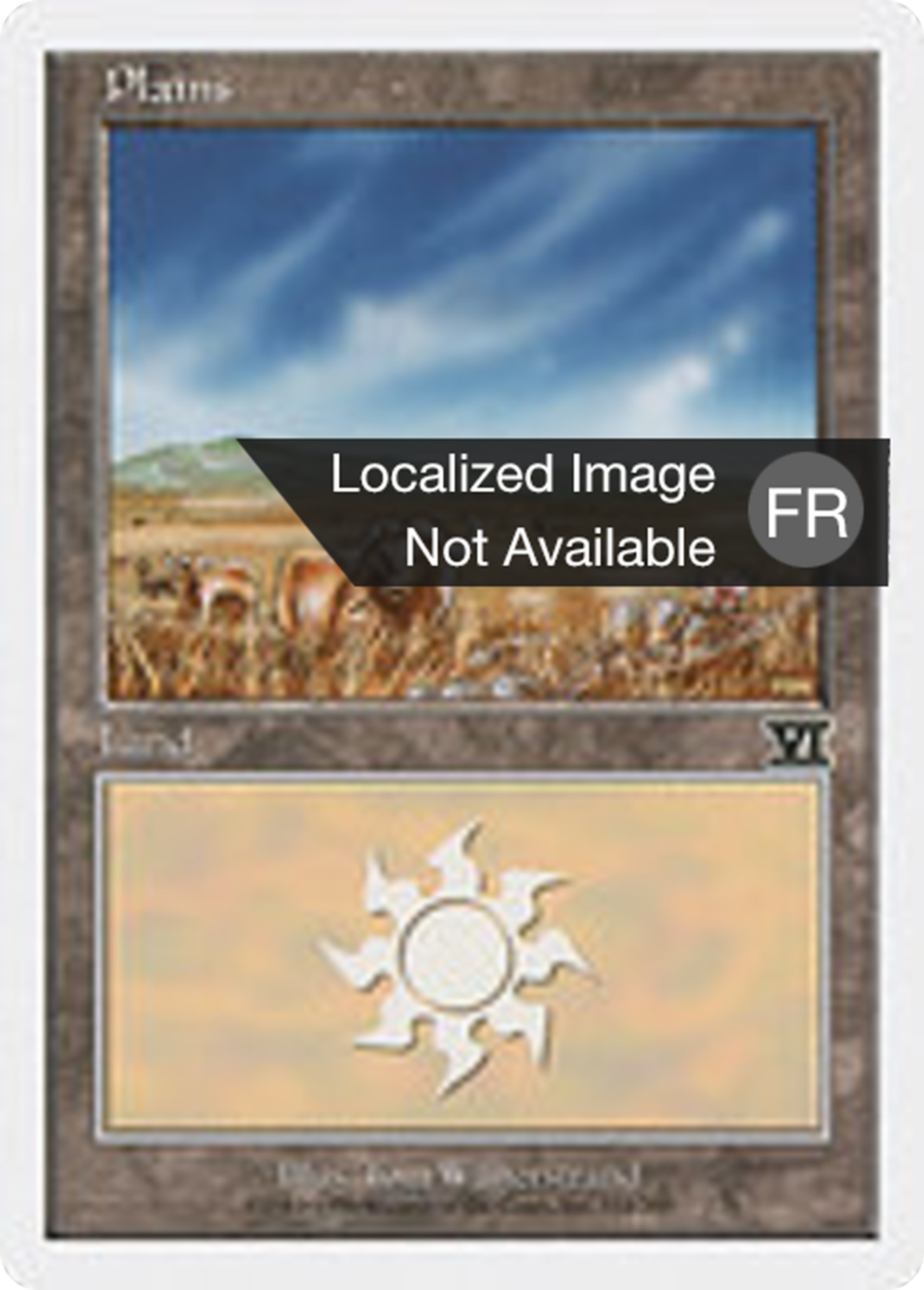 Plaine — Classic Sixth Edition — Magic: The Gathering