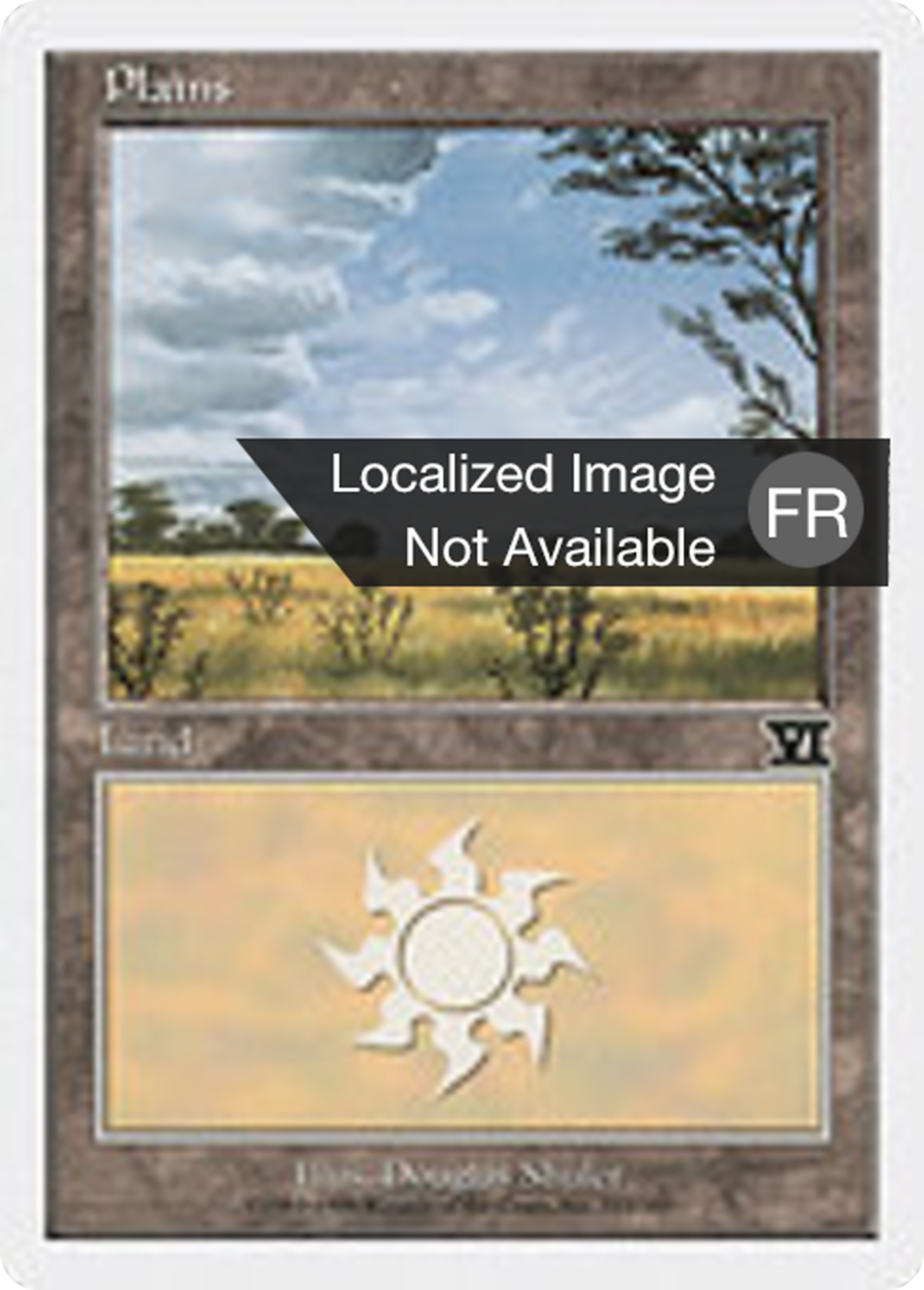 Plaine — Classic Sixth Edition — Magic: The Gathering