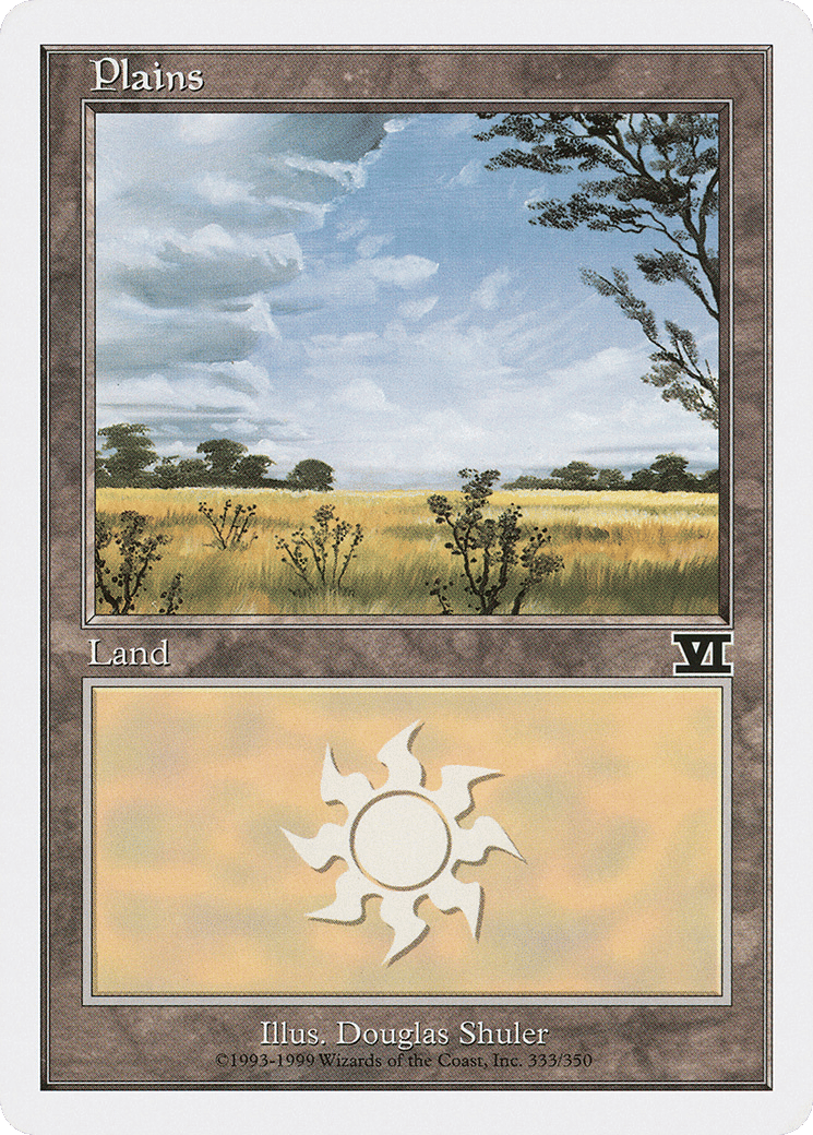 Plains — Classic Sixth Edition — Magic: The Gathering