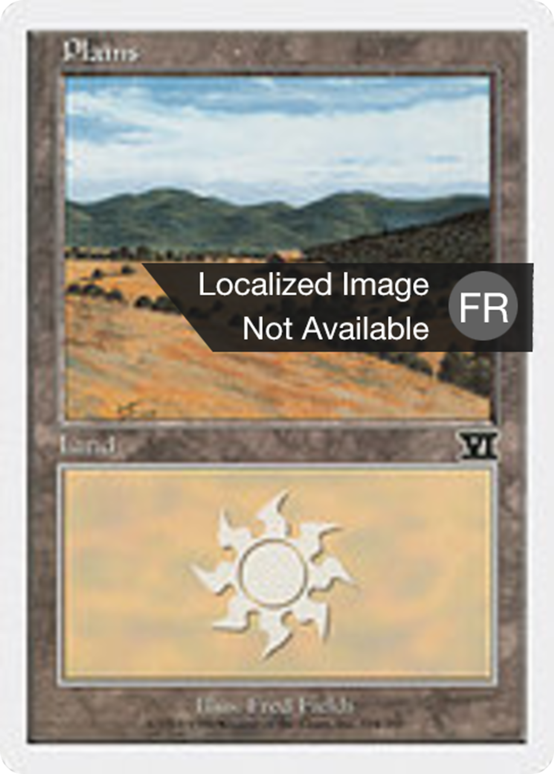 Plaine — Classic Sixth Edition — Magic: The Gathering