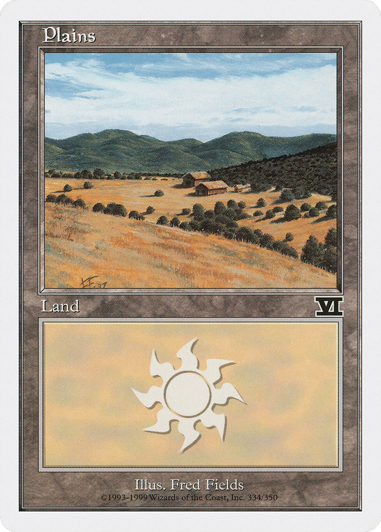 Plains — Classic Sixth Edition — Magic: The Gathering