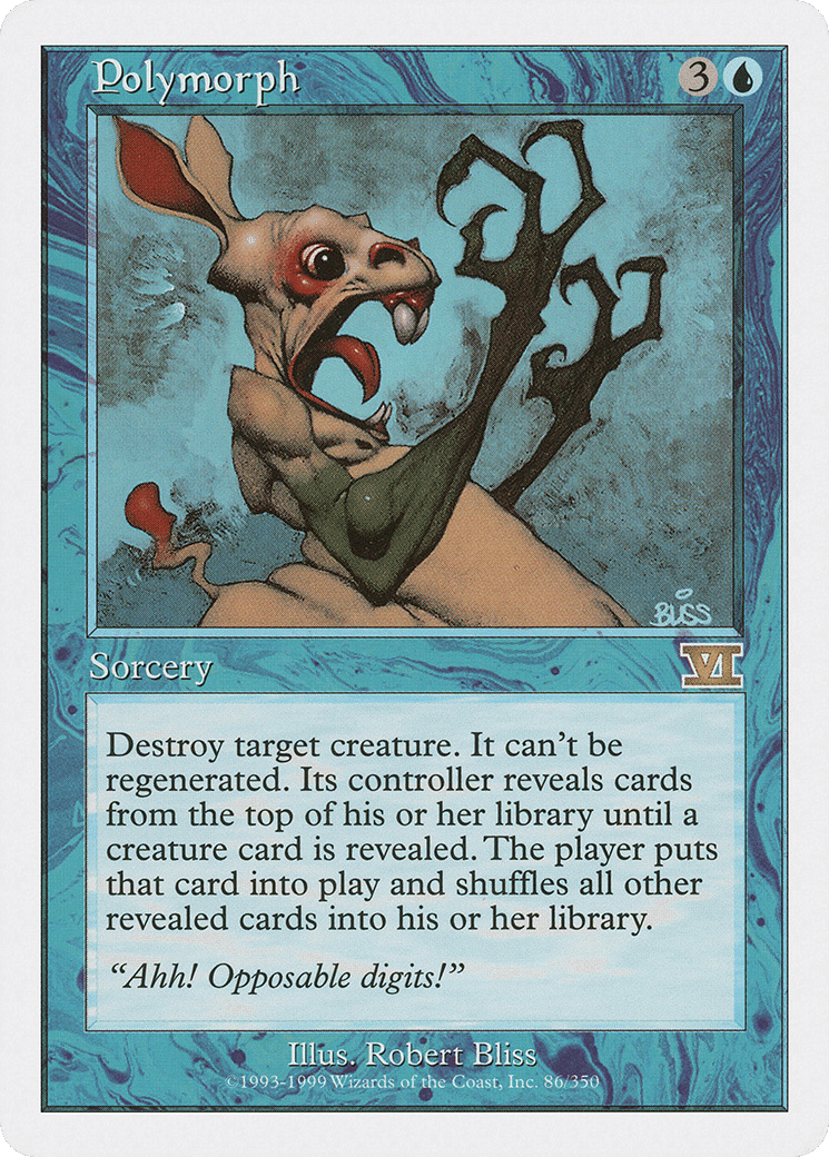 Polymorph — Classic Sixth Edition — Magic: The Gathering