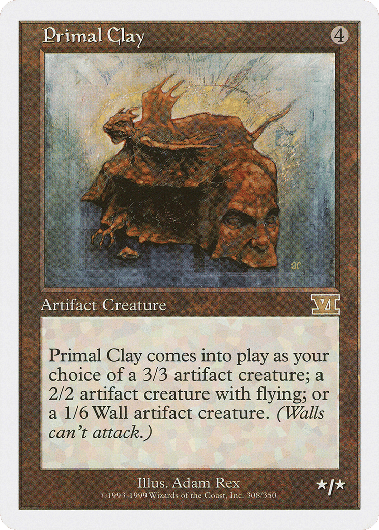 Primal Clay — Classic Sixth Edition — Magic: The Gathering