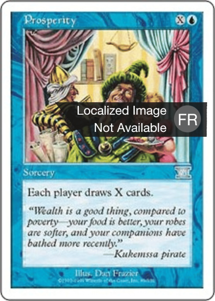 Prospérité — Classic Sixth Edition — Magic: The Gathering