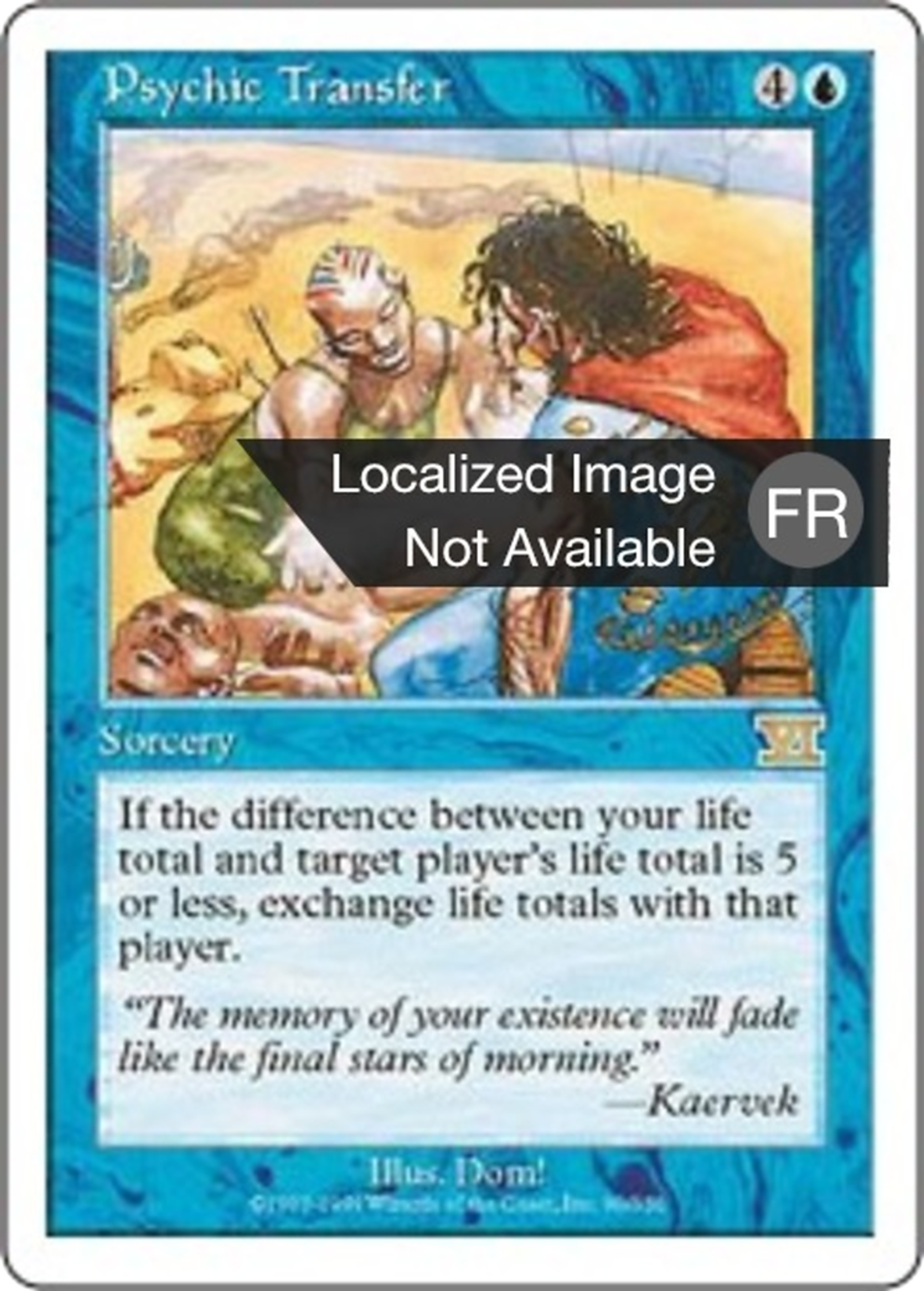 Transfert psychique — Classic Sixth Edition — Magic: The Gathering