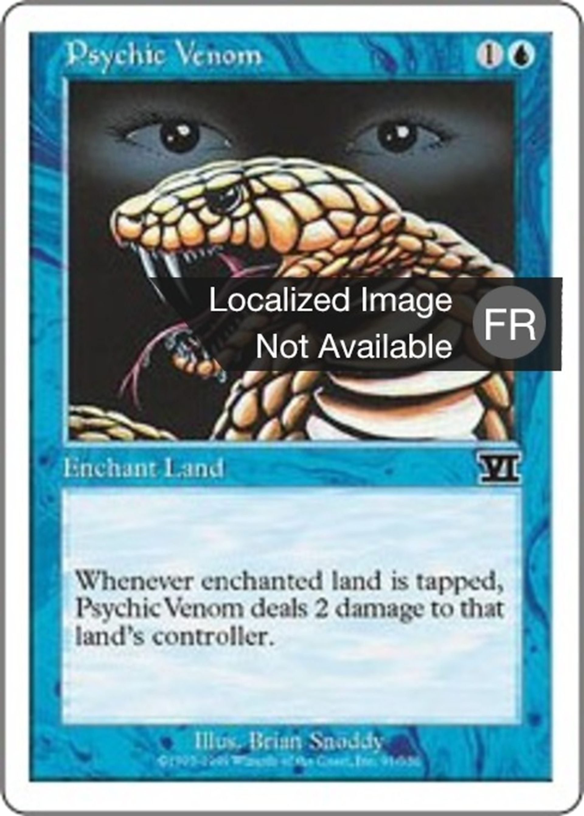 Venin psychique — Classic Sixth Edition — Magic: The Gathering
