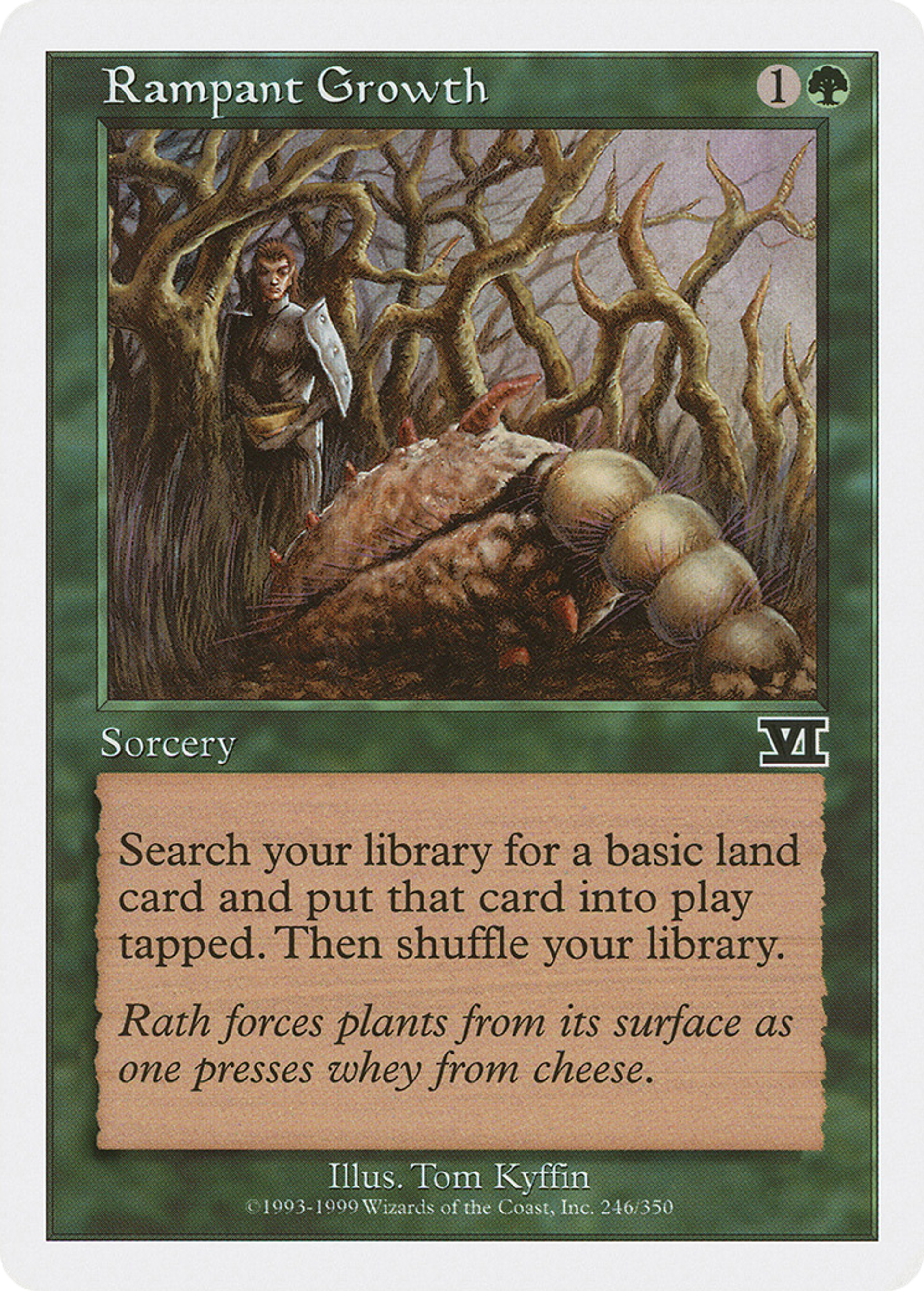 Rampant Growth — Classic Sixth Edition — Magic: The Gathering