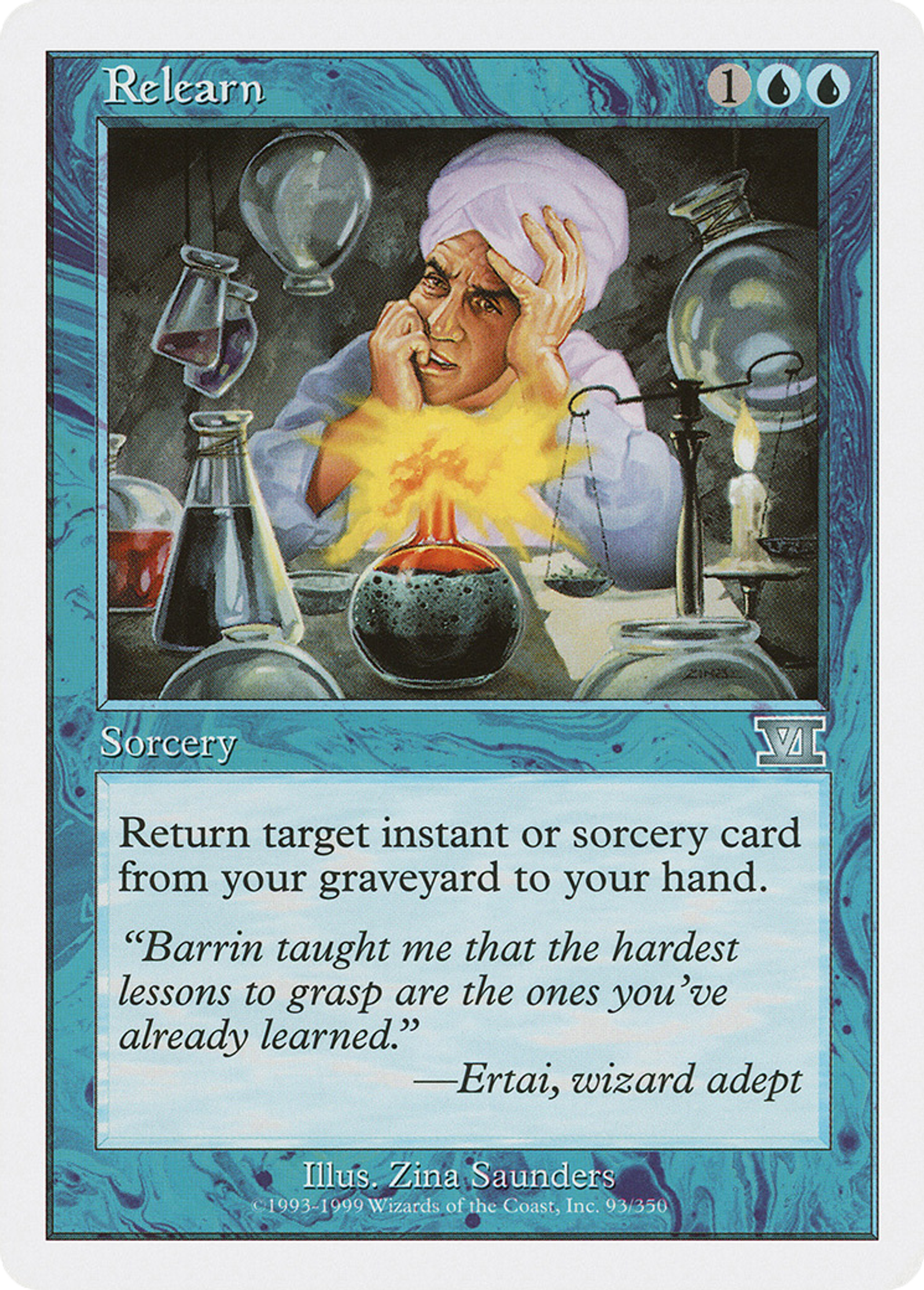 Relearn — Classic Sixth Edition — Magic: The Gathering