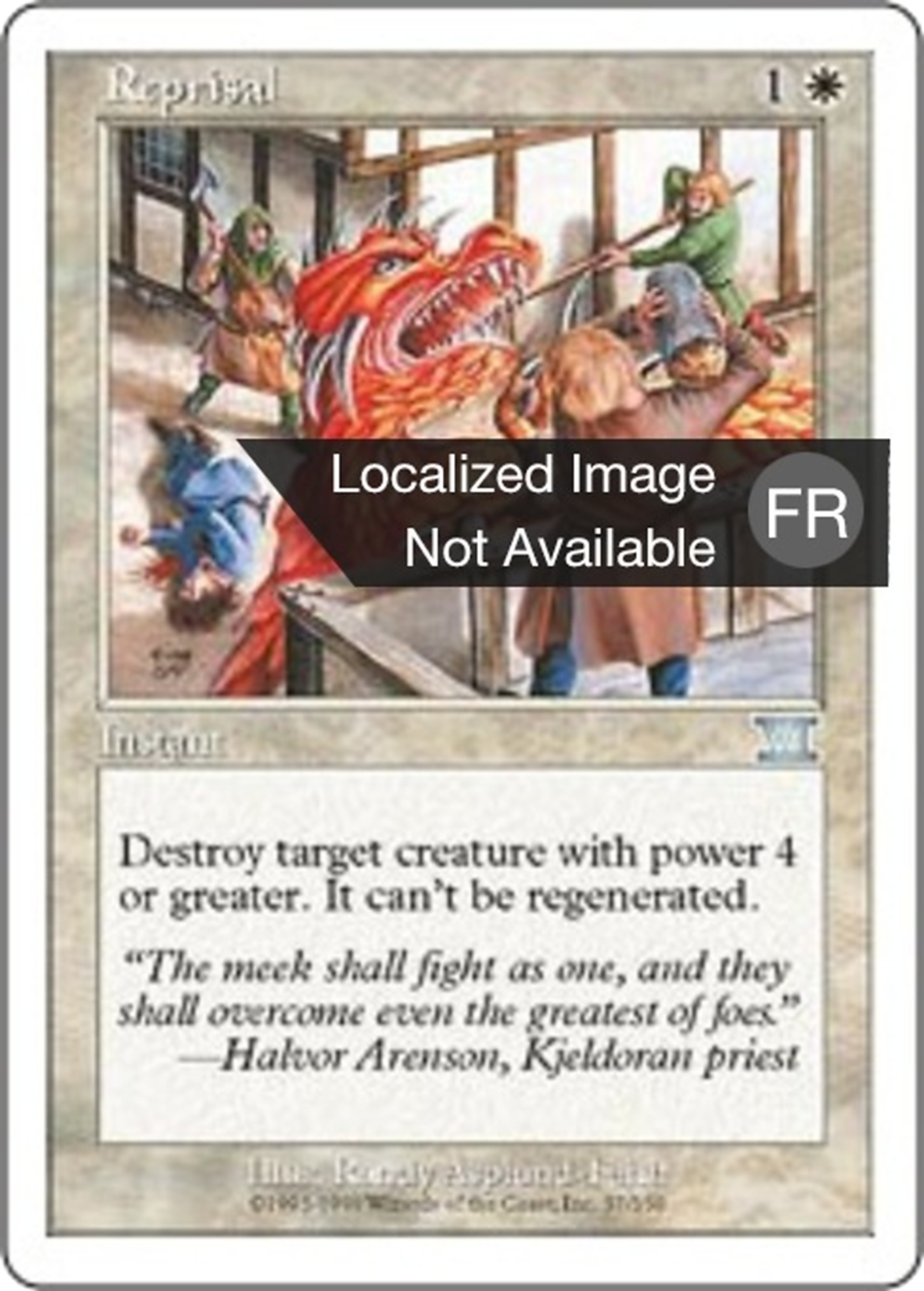 Représailles — Classic Sixth Edition — Magic: The Gathering