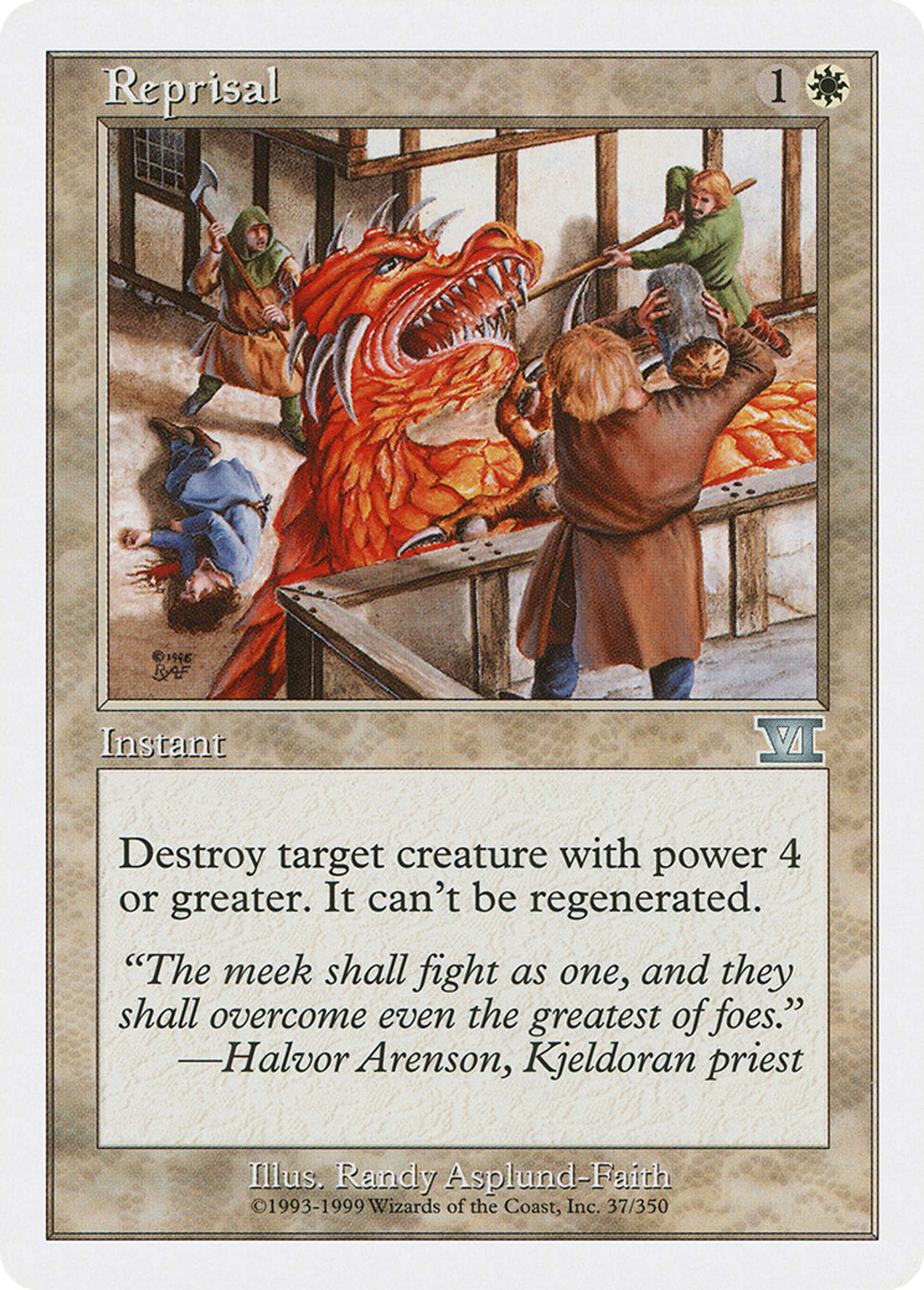 Reprisal — Classic Sixth Edition — Magic: The Gathering