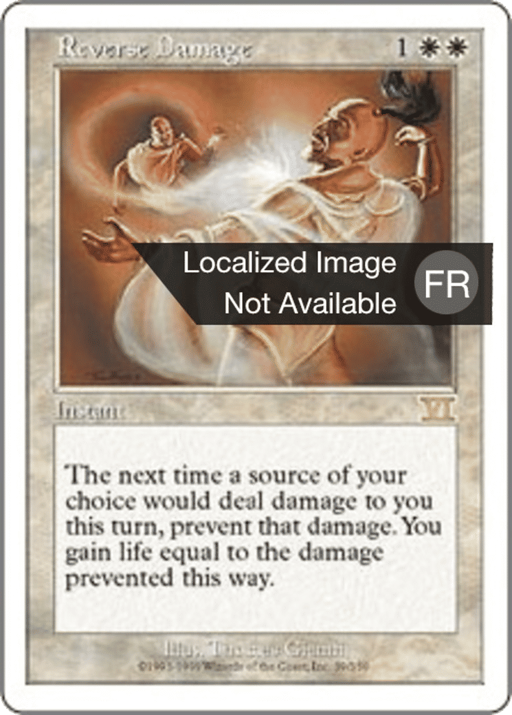 Inversion des dégâts — Classic Sixth Edition — Magic: The Gathering