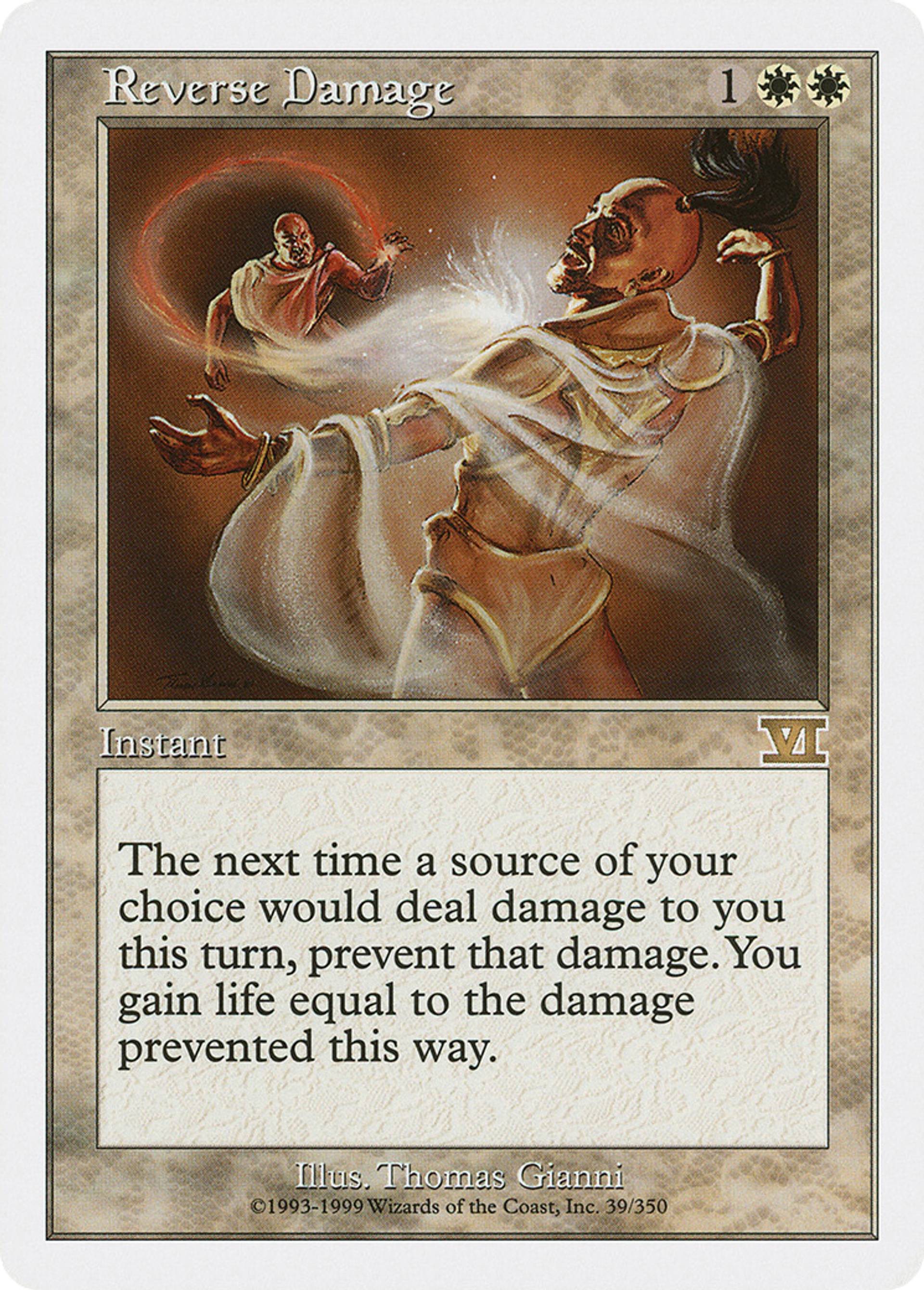 Reverse Damage — Classic Sixth Edition — Magic: The Gathering