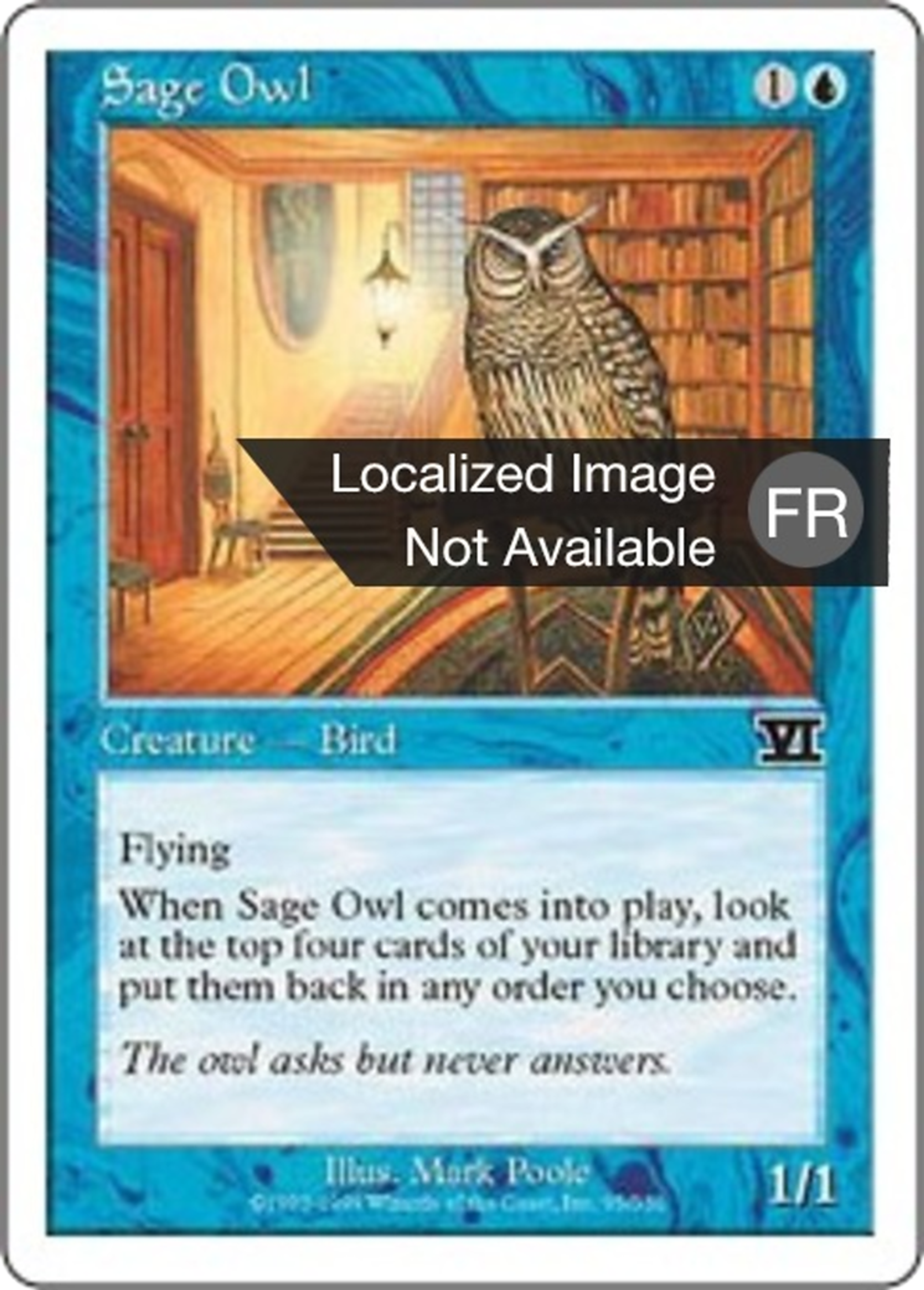 Hibou savant — Classic Sixth Edition — Magic: The Gathering