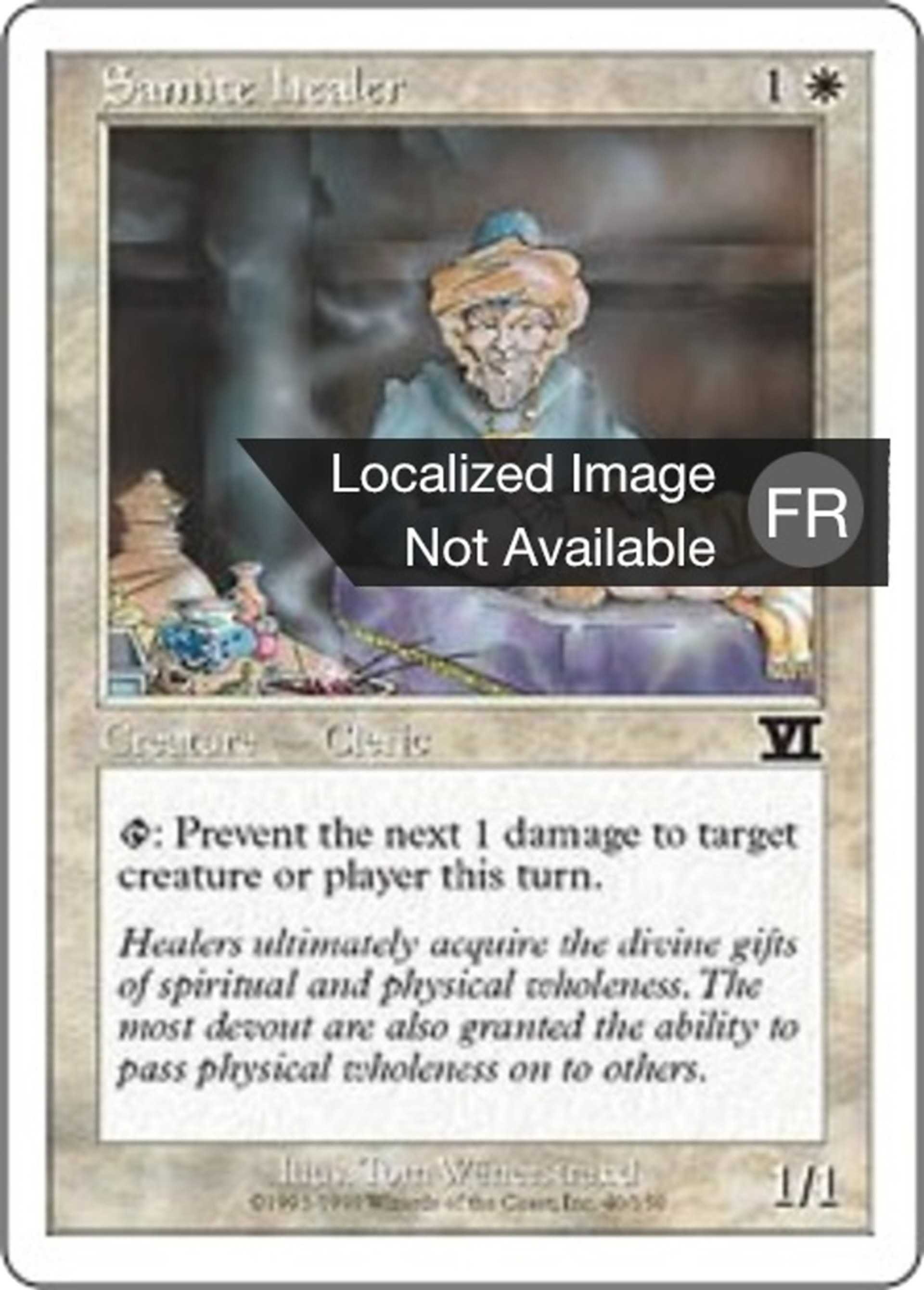 Guérisseur sanctif — Classic Sixth Edition — Magic: The Gathering