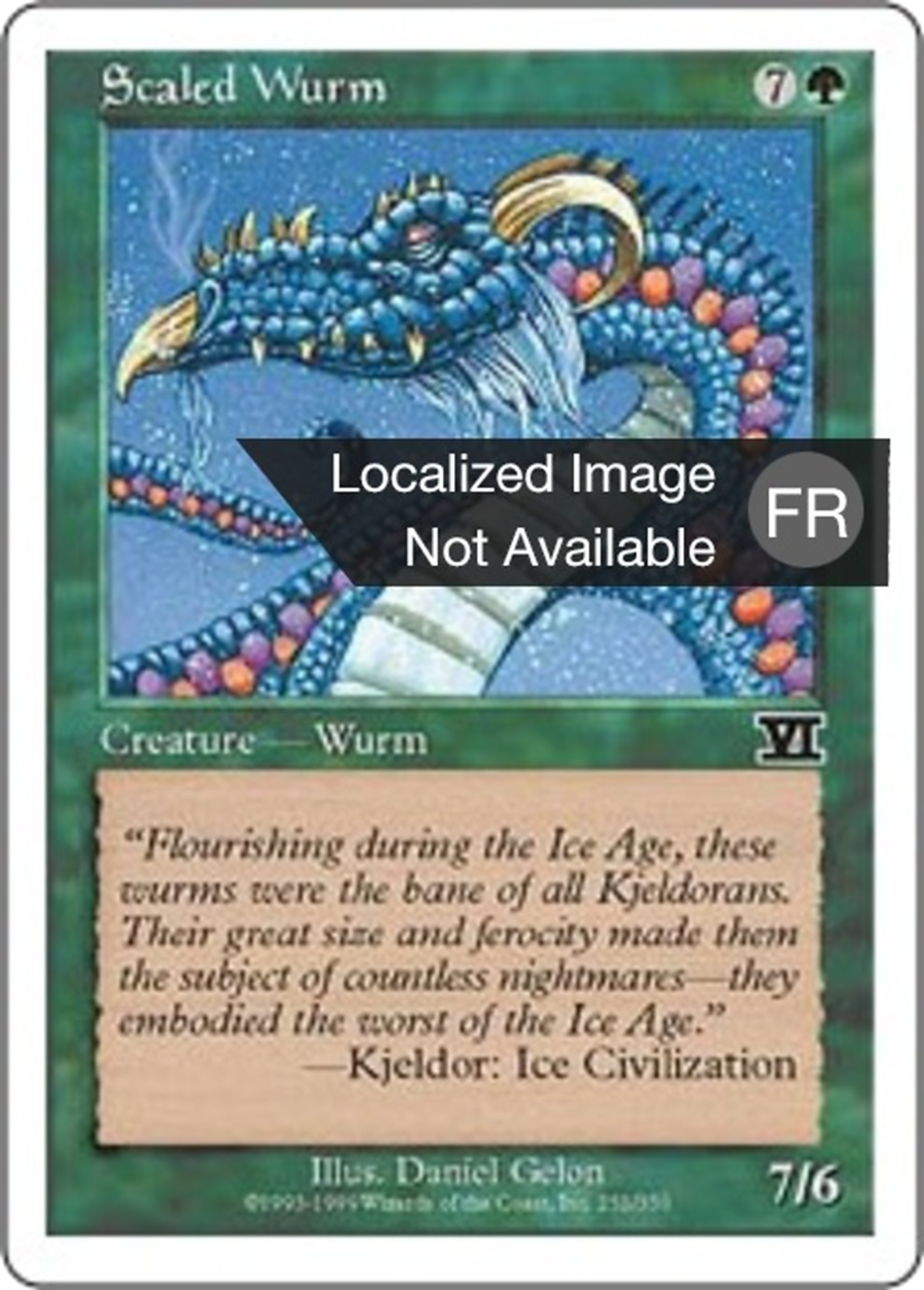 Guivre écailleuse — Classic Sixth Edition — Magic: The Gathering