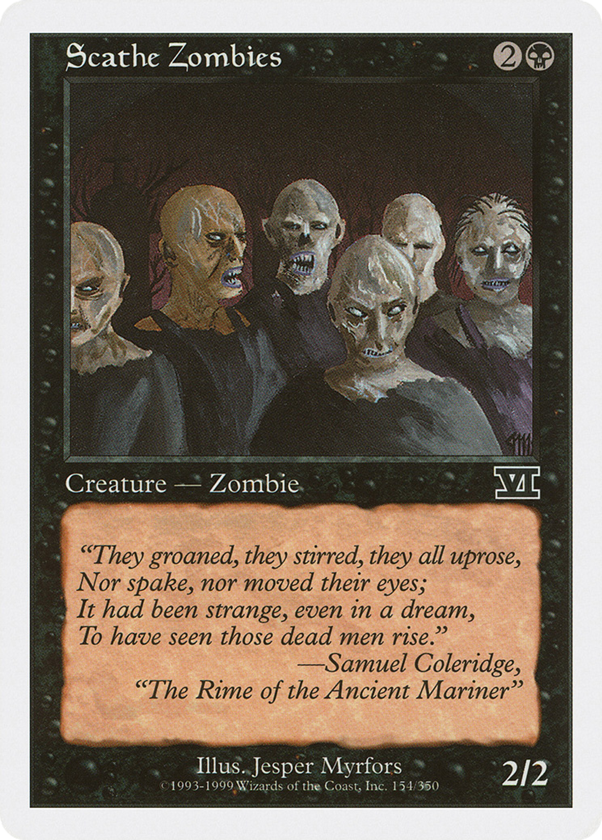 Scathe Zombies — Classic Sixth Edition — Magic: The Gathering