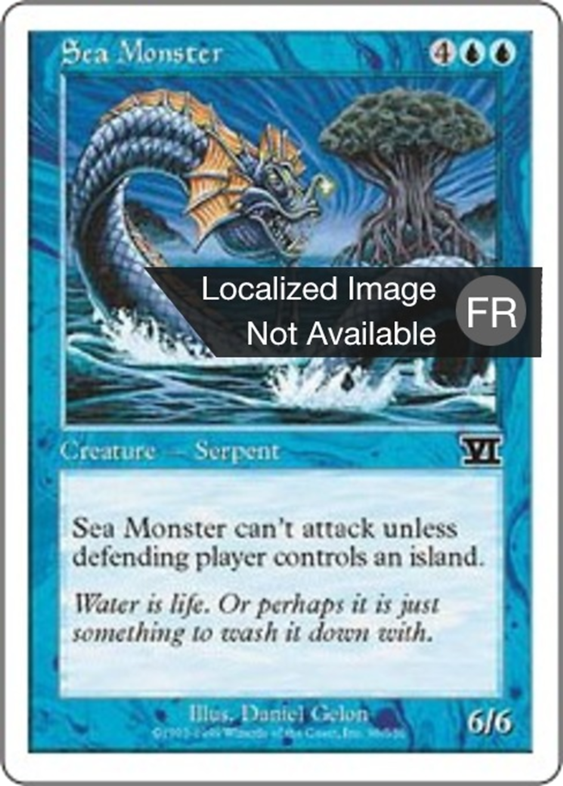Monstre marin — Classic Sixth Edition — Magic: The Gathering