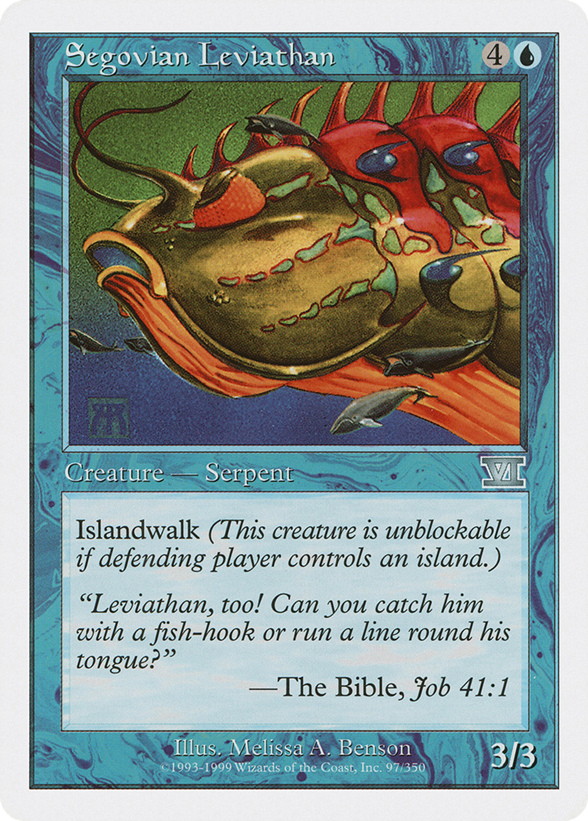 Segovian Leviathan — Classic Sixth Edition — Magic: The Gathering