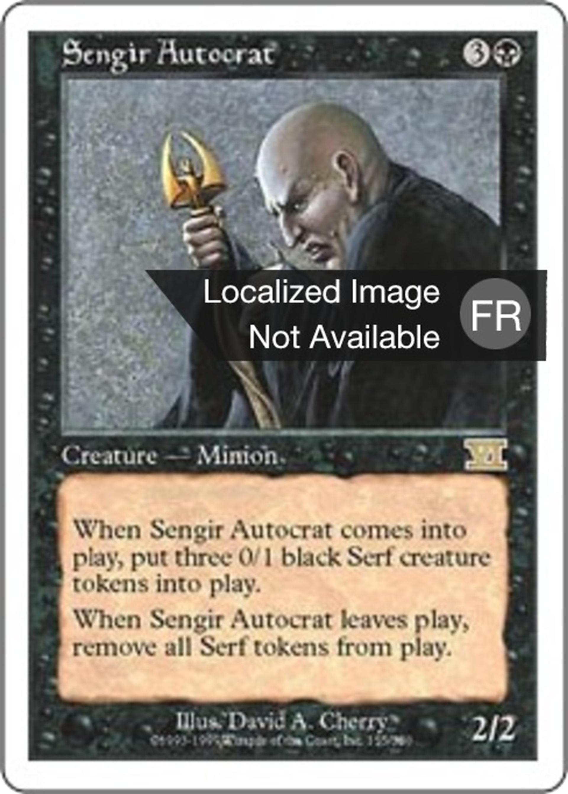 Autocrate sengien — Classic Sixth Edition — Magic: The Gathering